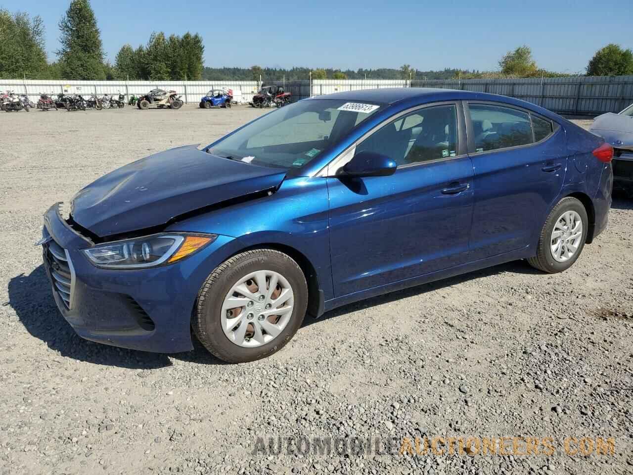 5NPD74LF7JH267726 HYUNDAI ELANTRA 2018