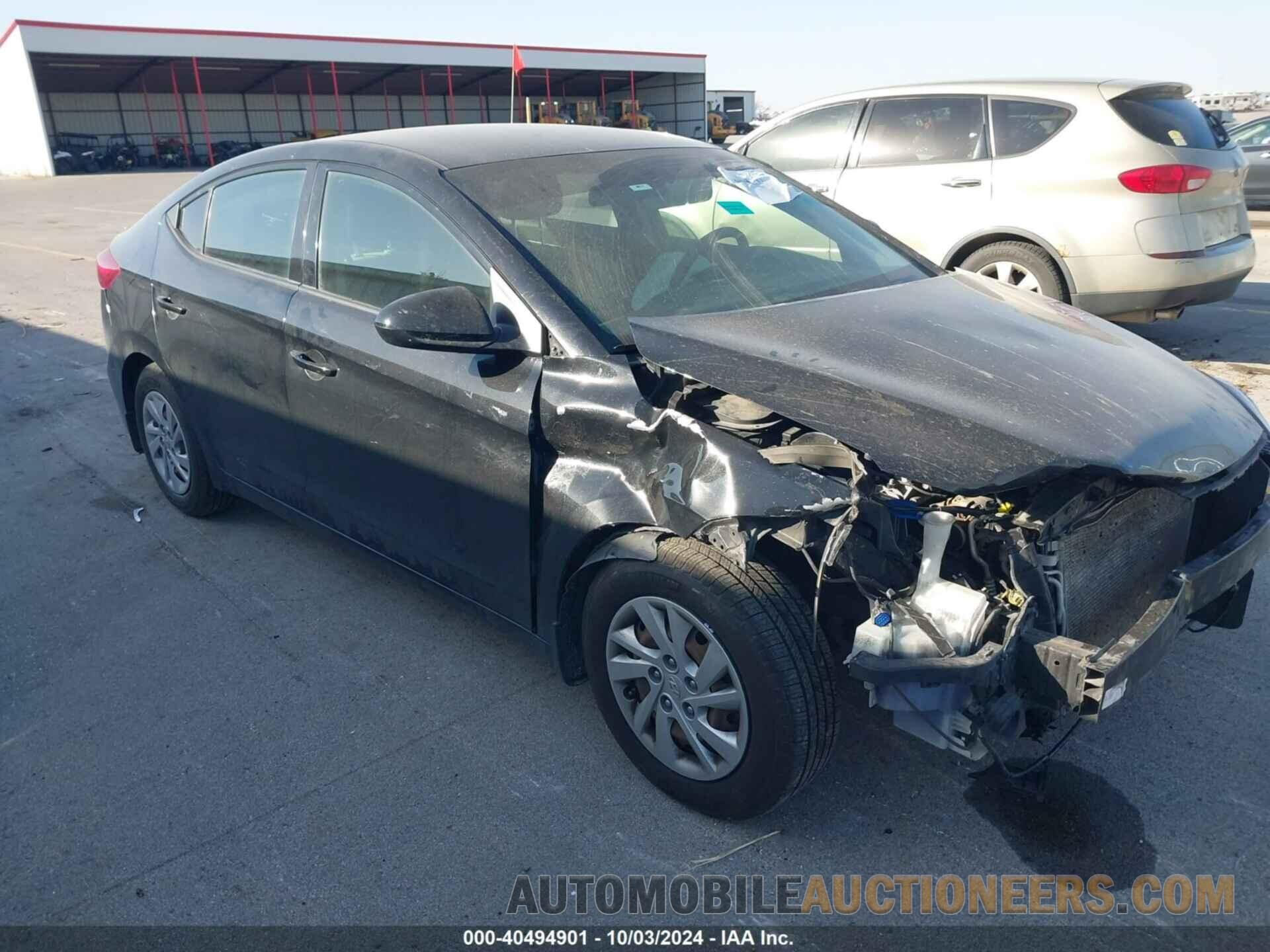 5NPD74LF7JH273395 HYUNDAI ELANTRA 2018