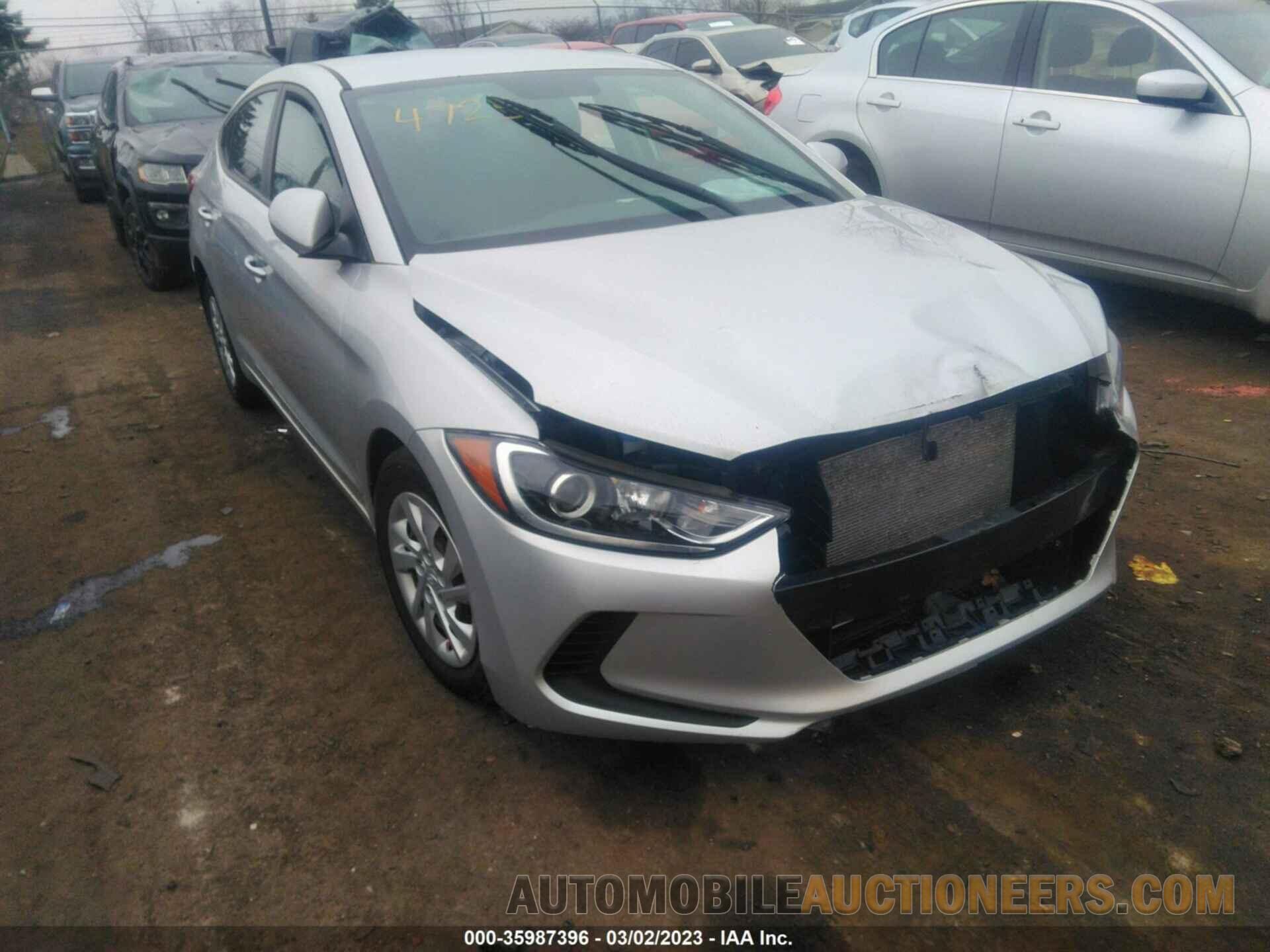 5NPD74LF7JH274725 HYUNDAI ELANTRA 2018