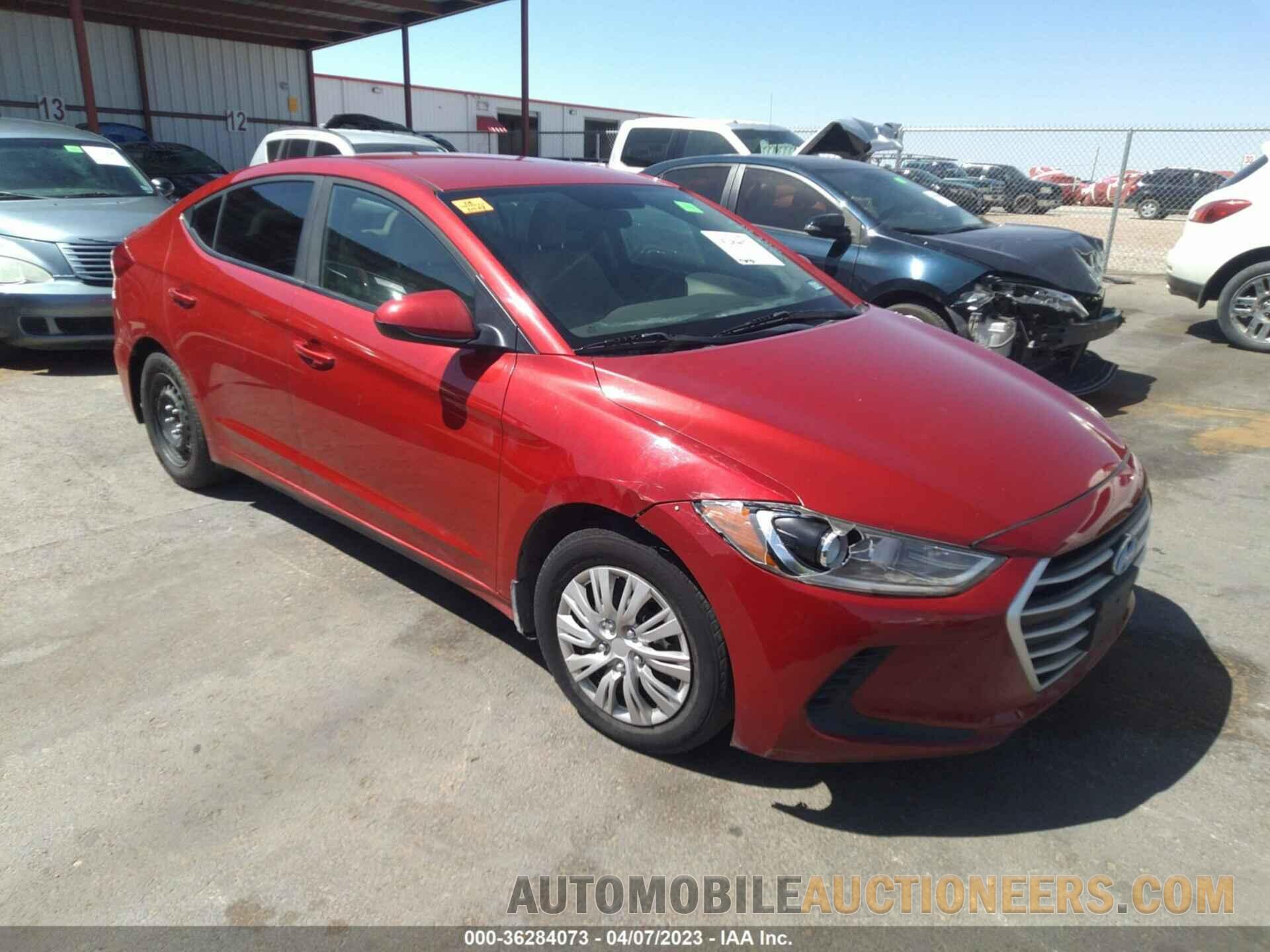 5NPD74LF7JH280976 HYUNDAI ELANTRA 2018