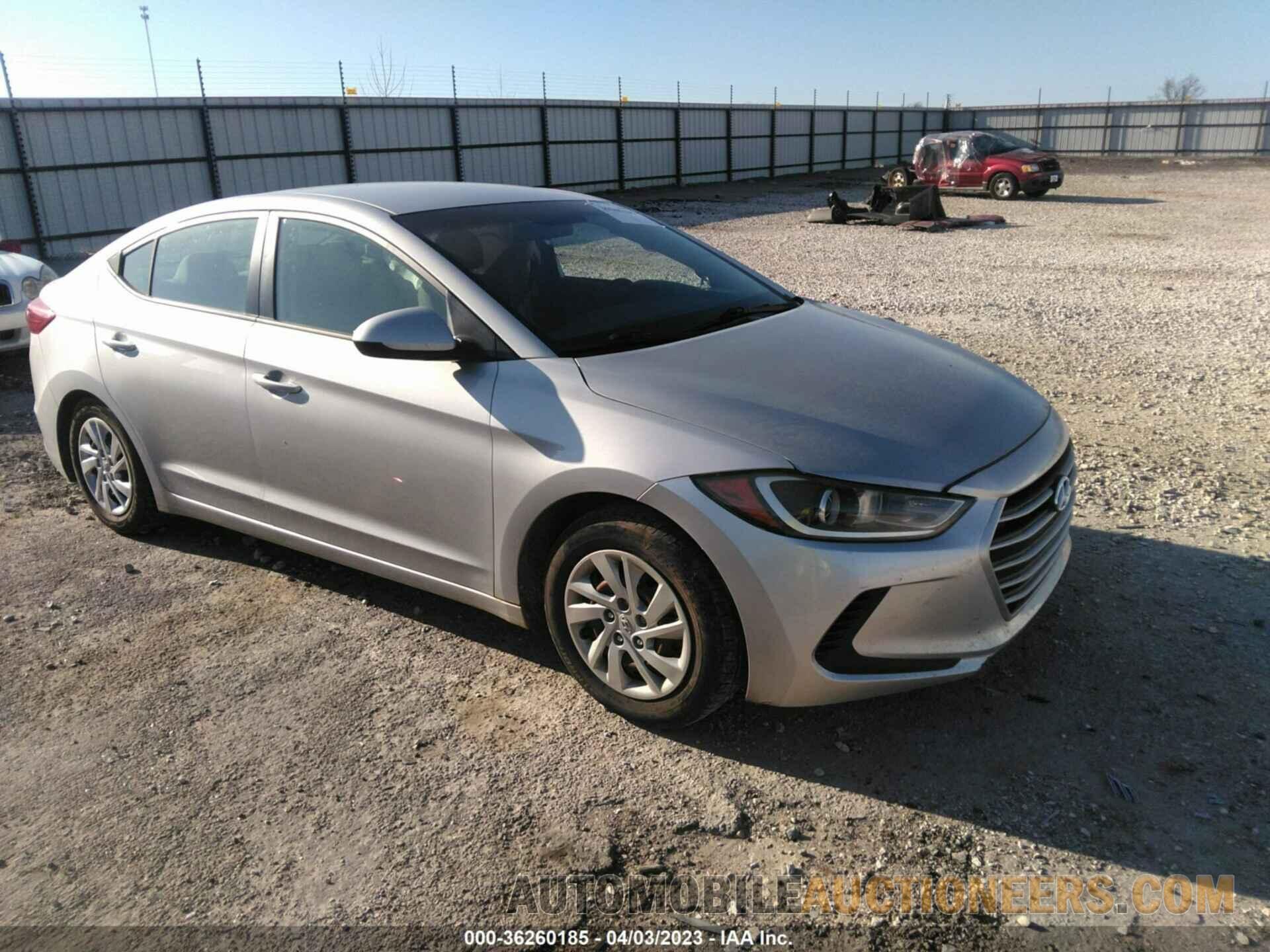 5NPD74LF7JH288236 HYUNDAI ELANTRA 2018