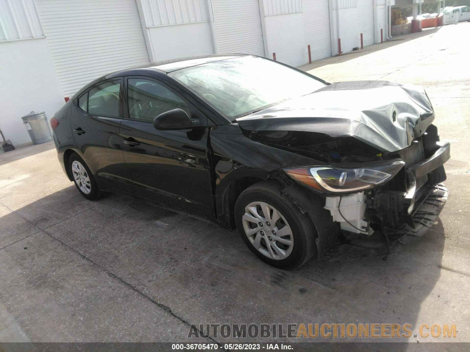 5NPD74LF7JH296580 HYUNDAI ELANTRA 2018