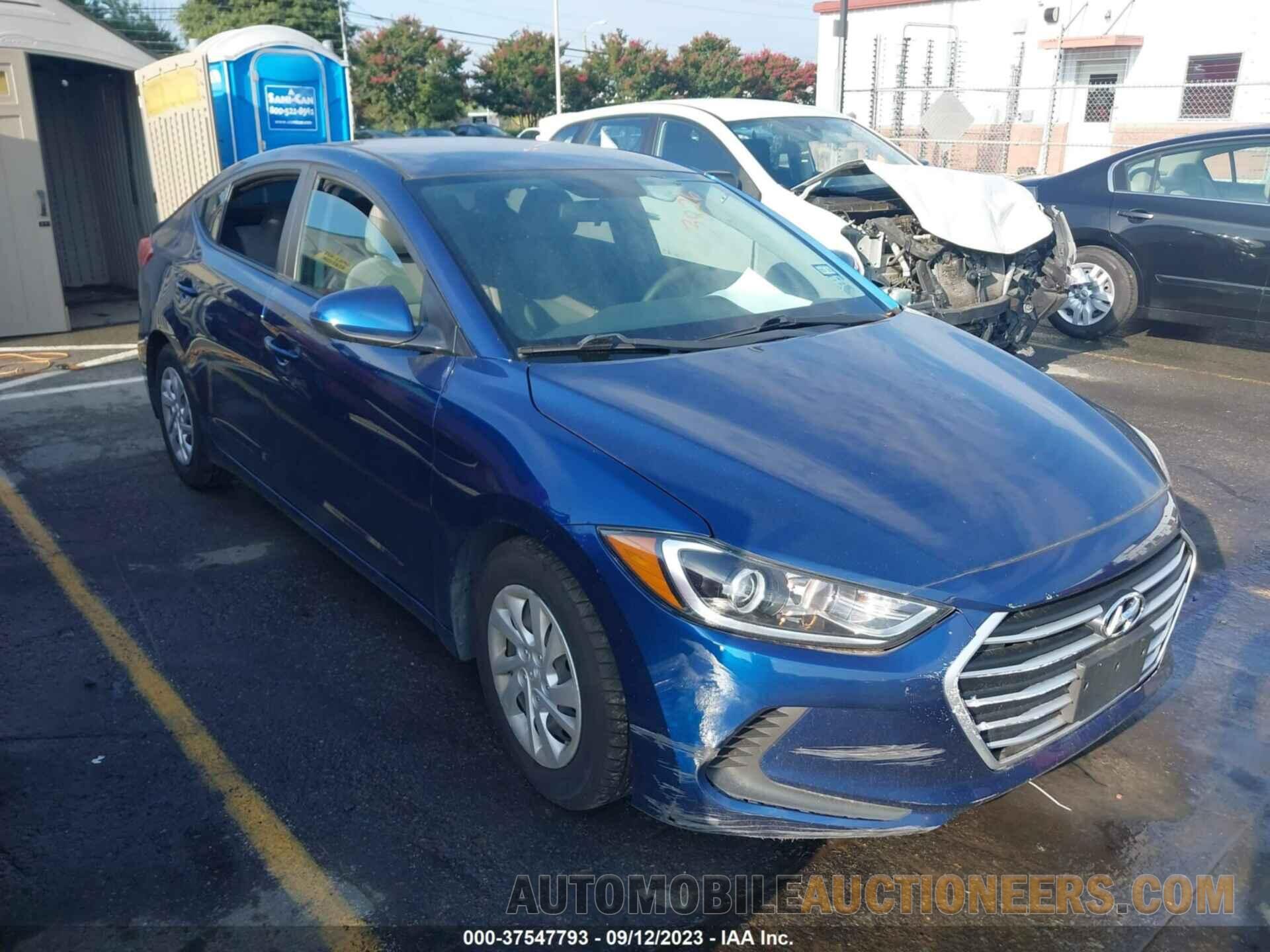 5NPD74LF7JH323826 HYUNDAI ELANTRA 2018