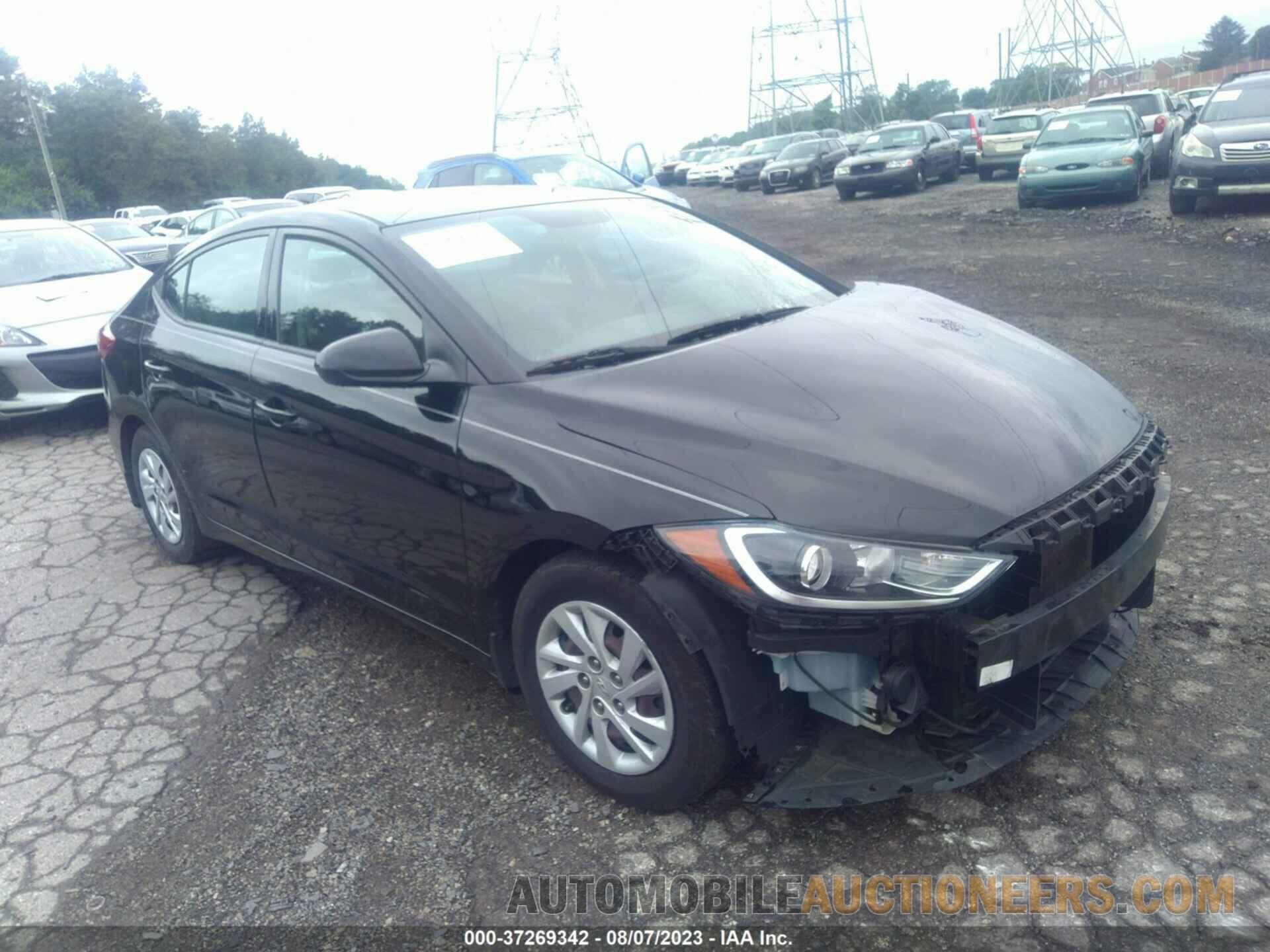 5NPD74LF7JH324121 HYUNDAI ELANTRA 2018