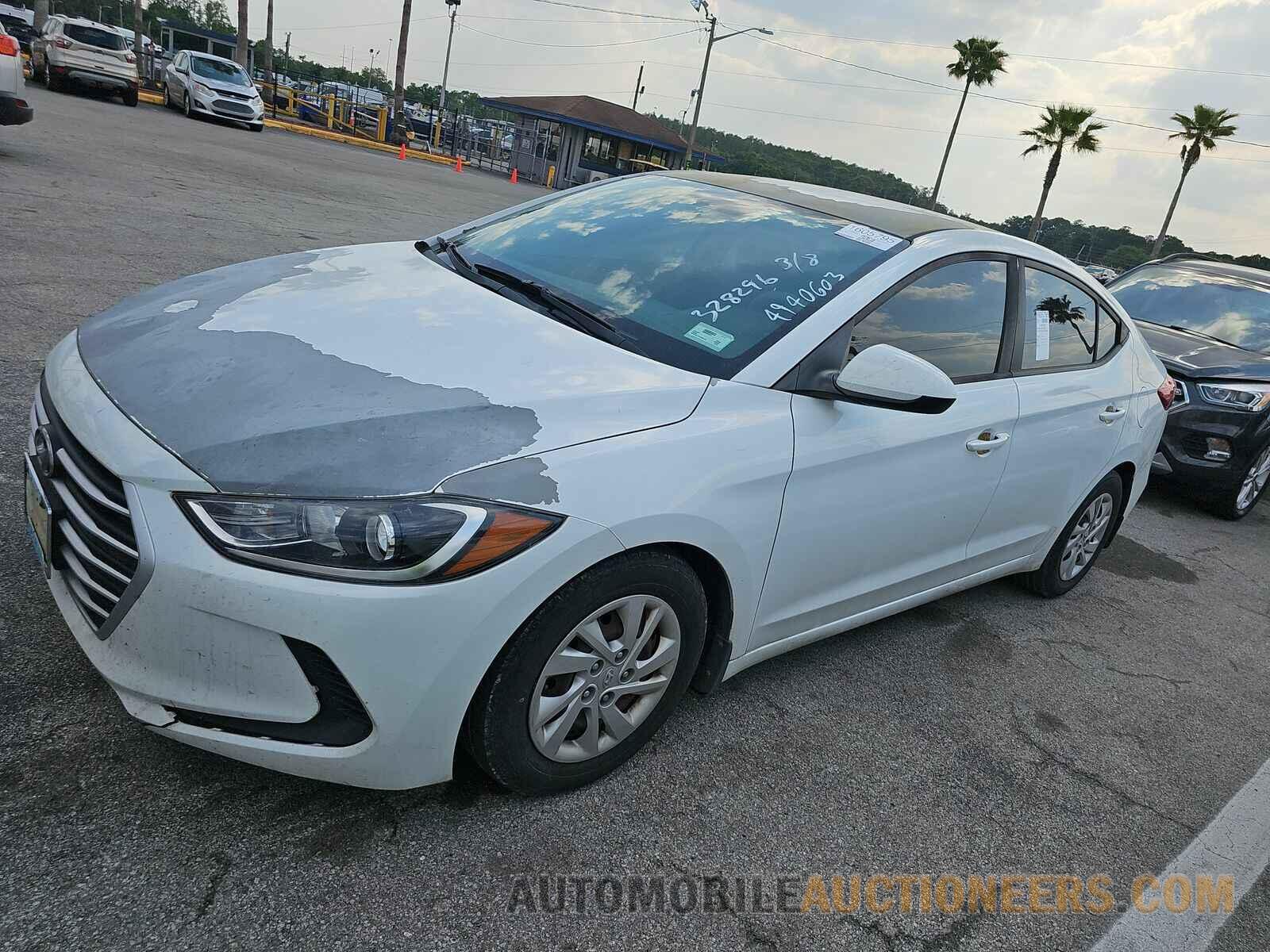 5NPD74LF7JH328296 Hyundai Elantra SE 2018