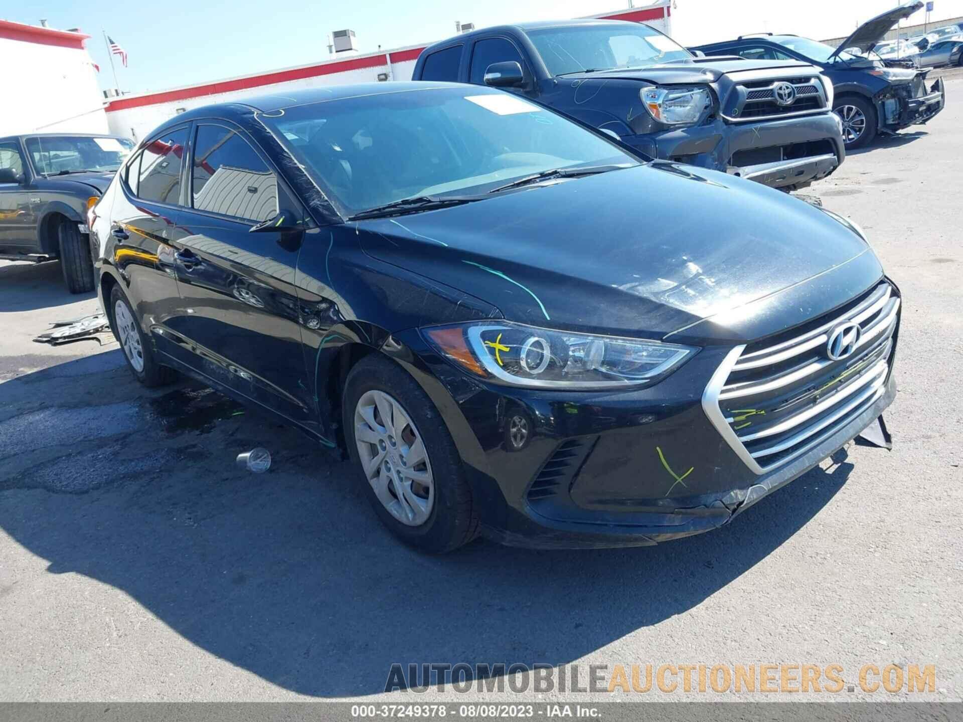 5NPD74LF7JH331019 HYUNDAI ELANTRA 2018