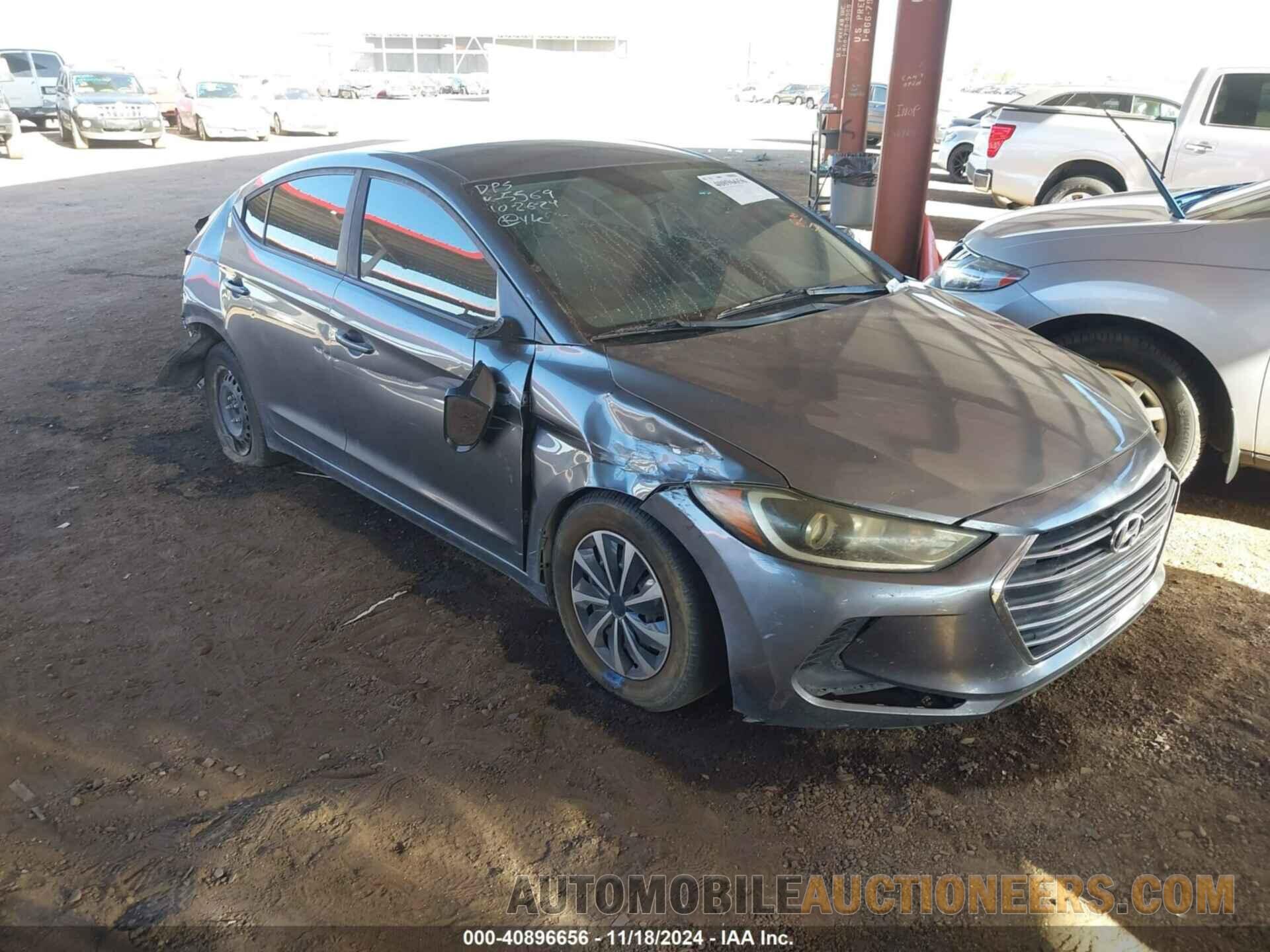 5NPD74LF7JH335569 HYUNDAI ELANTRA 2018