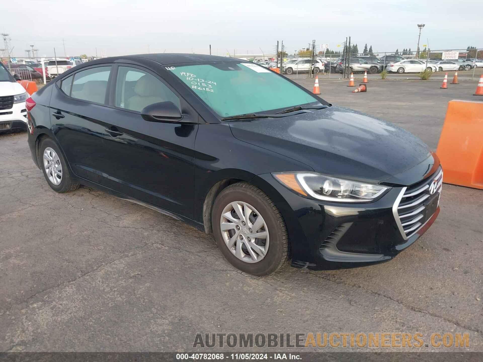 5NPD74LF7JH350153 HYUNDAI ELANTRA 2018