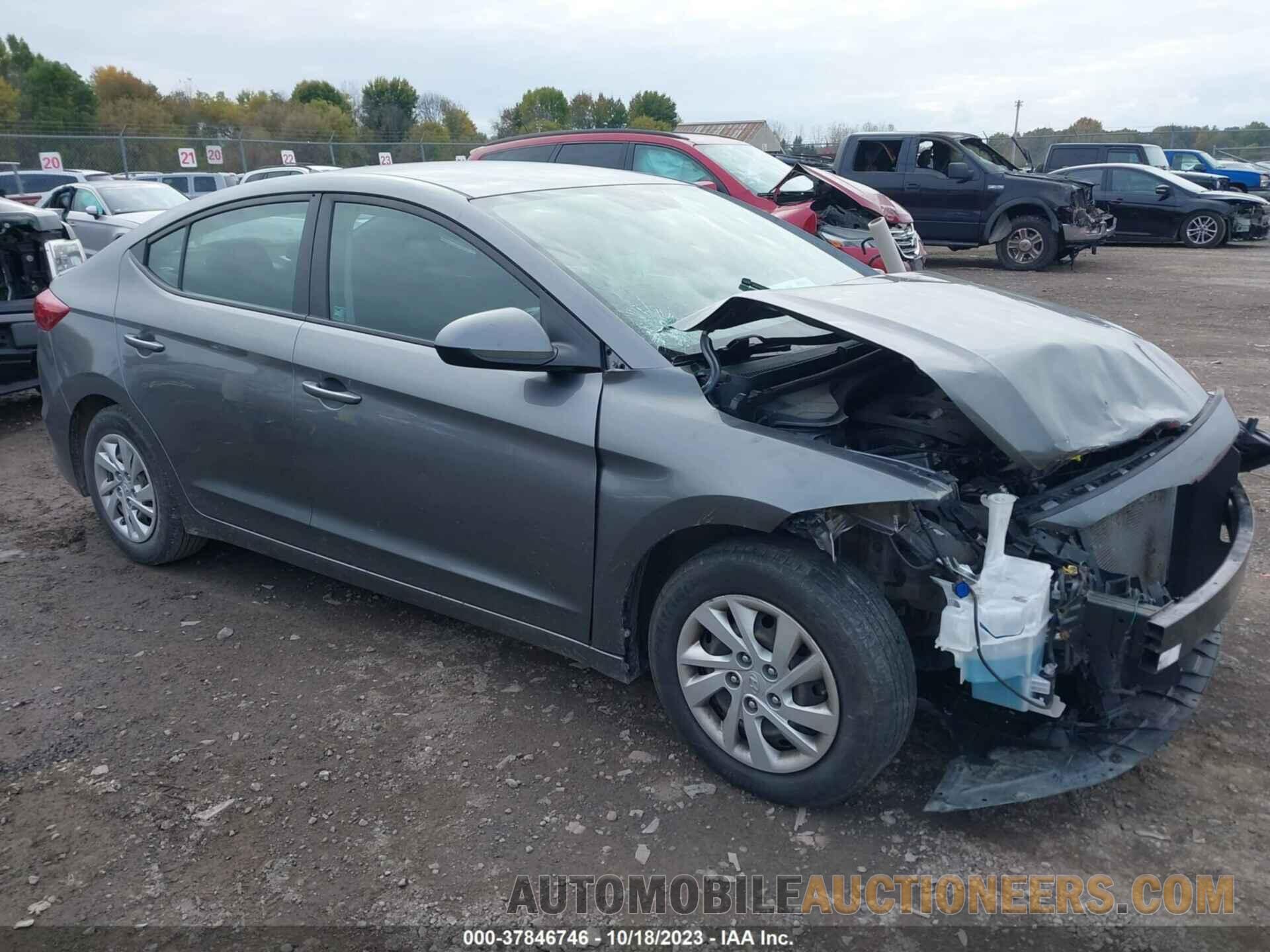 5NPD74LF7JH370516 HYUNDAI ELANTRA 2018