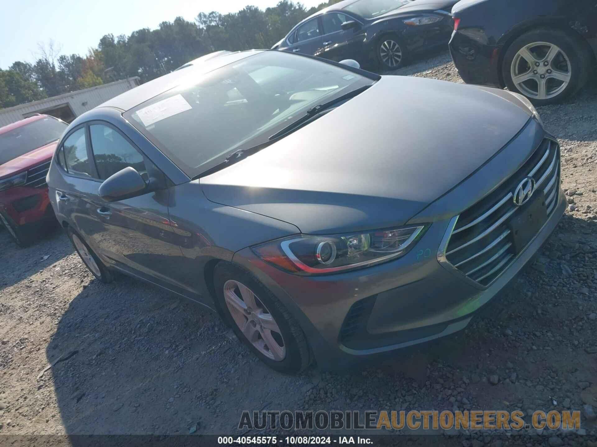 5NPD74LF7JH373688 HYUNDAI ELANTRA 2018