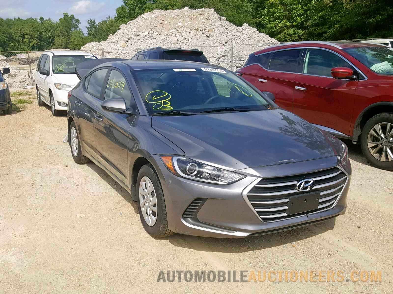 5NPD74LF7JH376008 HYUNDAI ELANTRA 2018