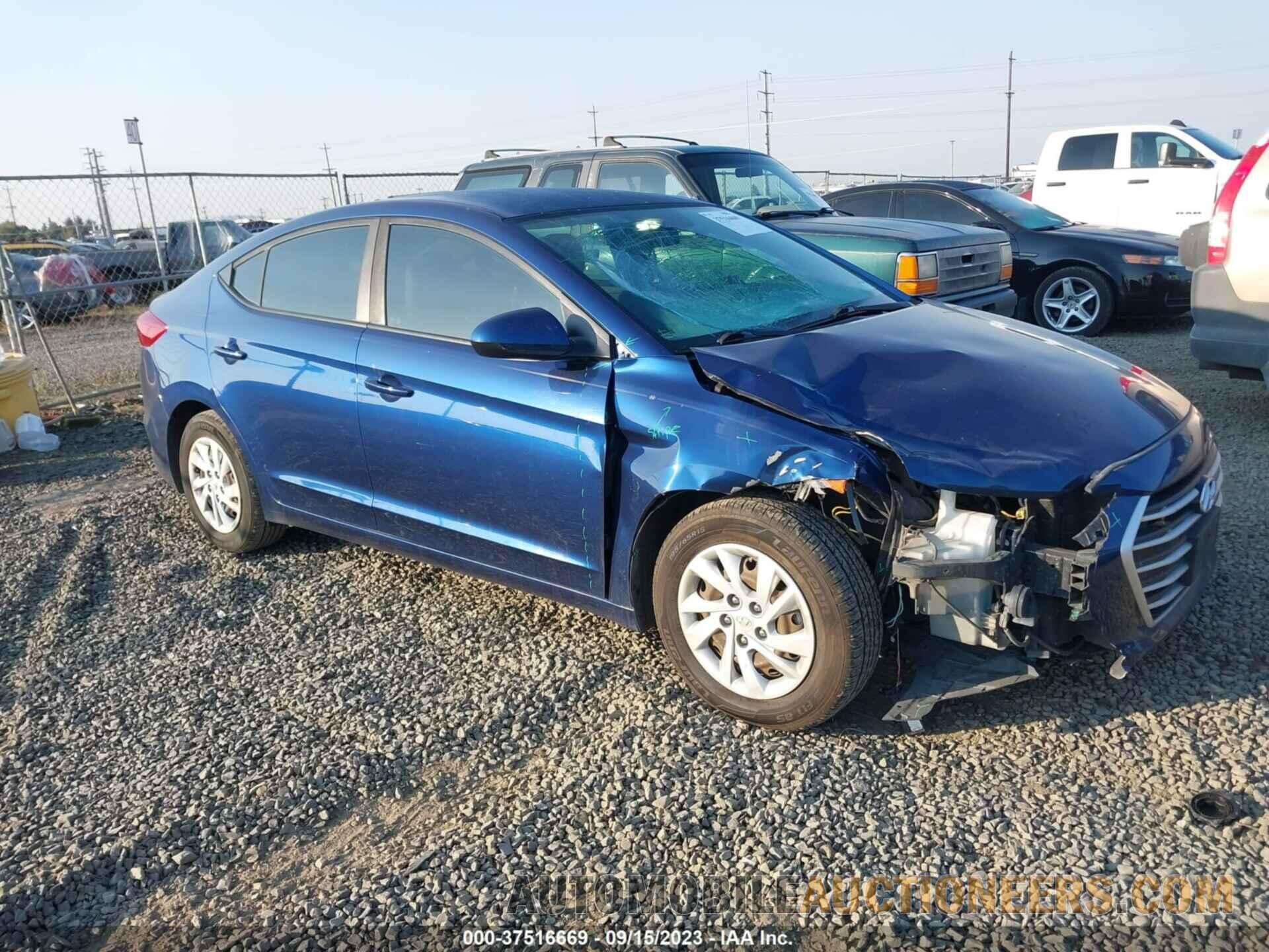 5NPD74LF7JH384562 HYUNDAI ELANTRA 2018