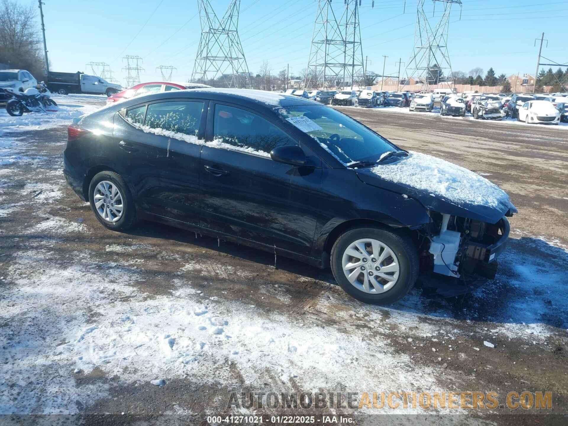 5NPD74LF7KH433017 HYUNDAI ELANTRA 2019