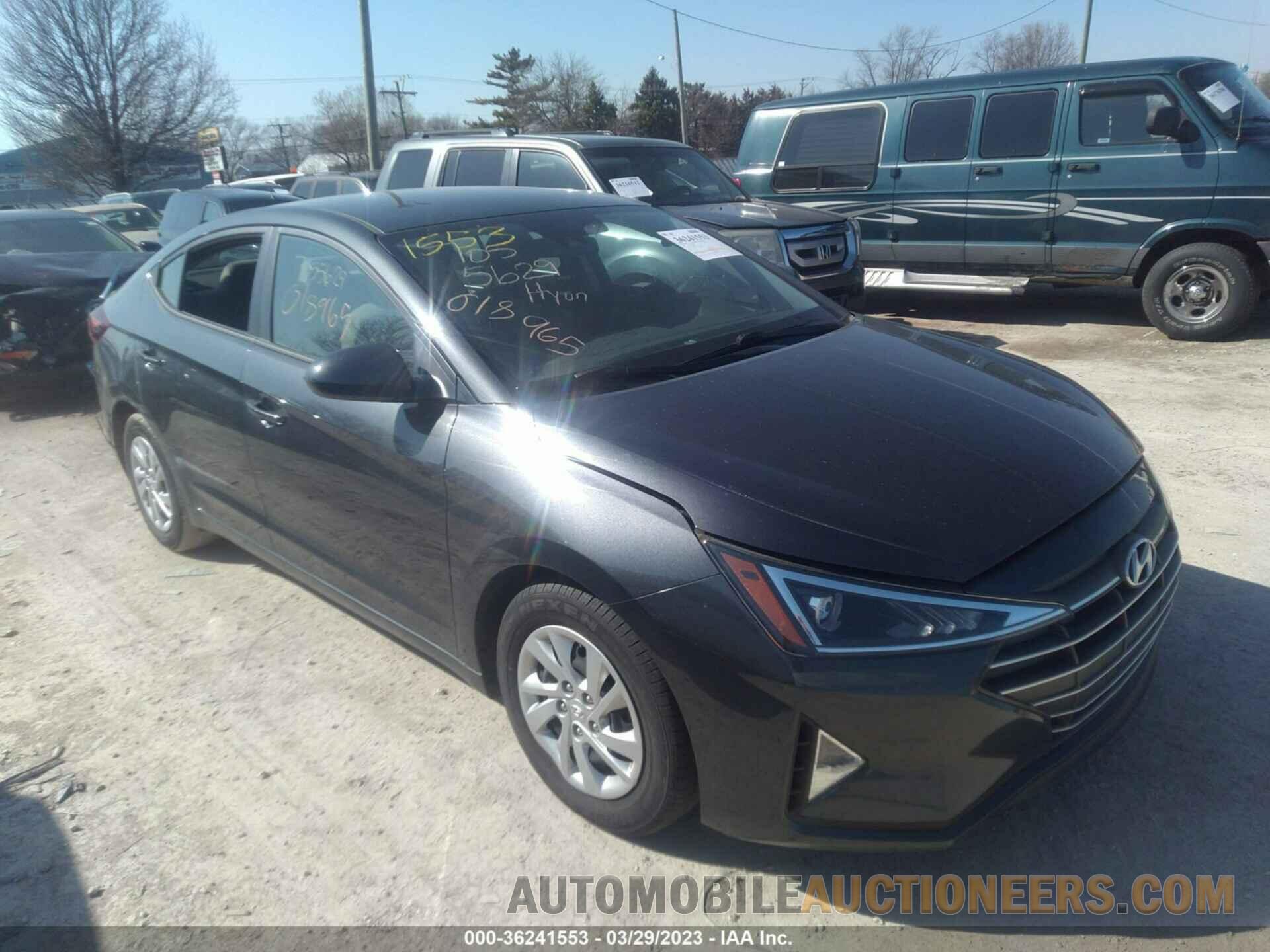 5NPD74LF7LH608237 HYUNDAI ELANTRA 2020