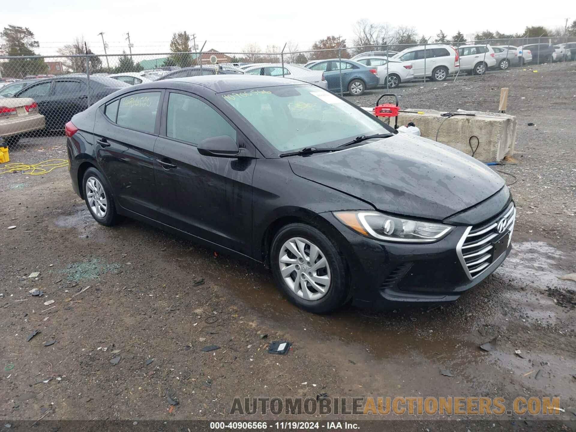 5NPD74LF8HH100866 HYUNDAI ELANTRA 2017