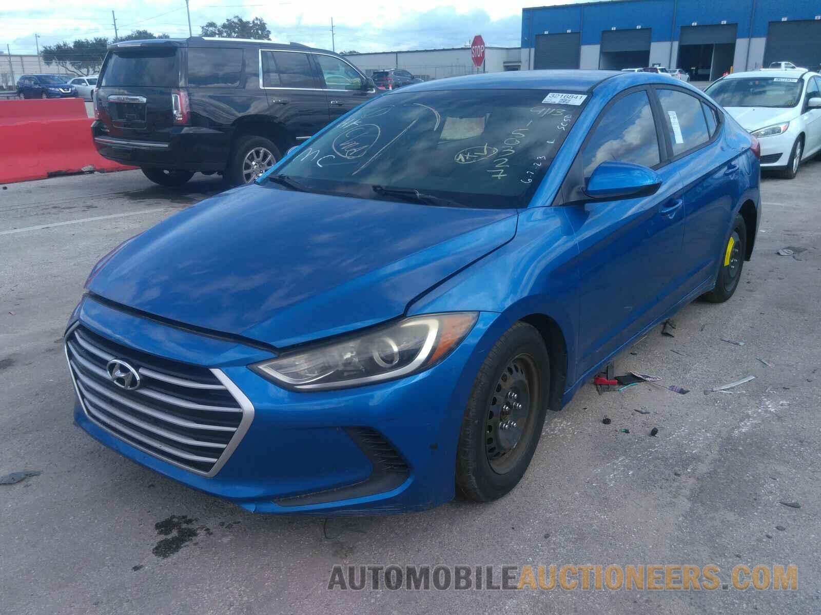 5NPD74LF8HH150327 Hyundai Elantra SE 2017