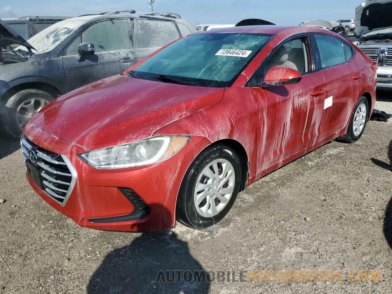 5NPD74LF8HH206685 HYUNDAI ELANTRA 2017