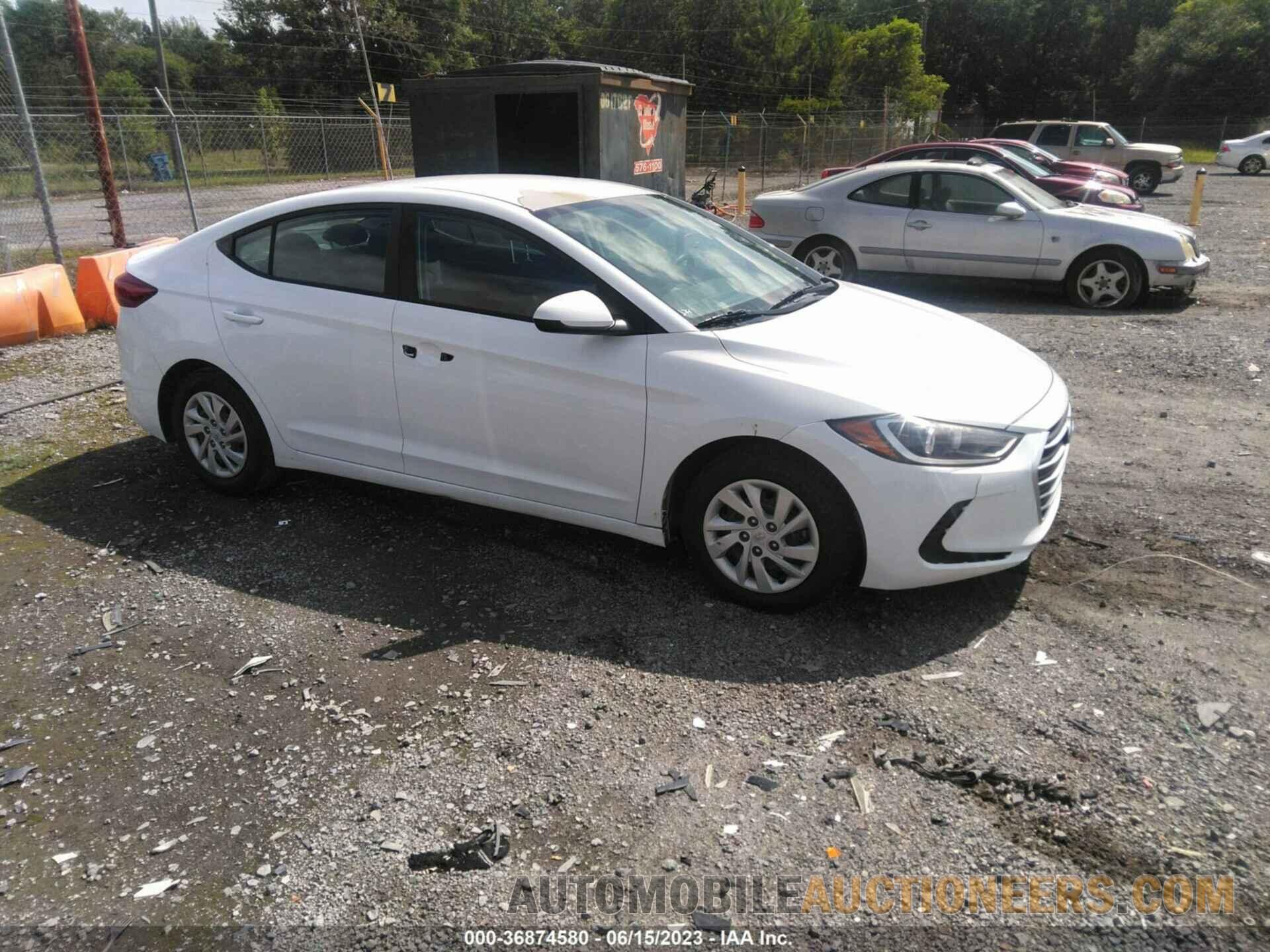 5NPD74LF8JH298905 HYUNDAI ELANTRA 2018