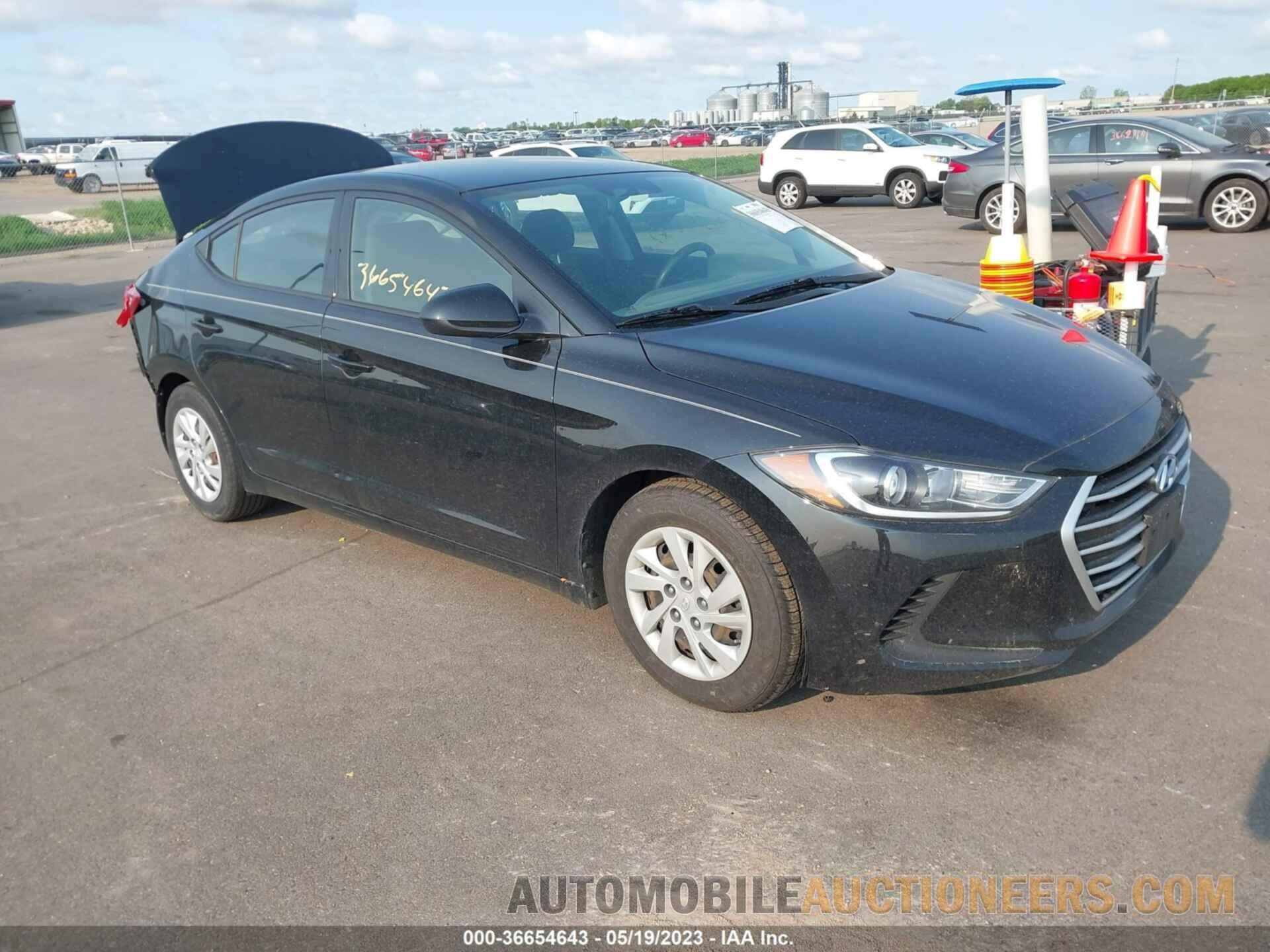 5NPD74LF8JH308929 HYUNDAI ELANTRA 2018