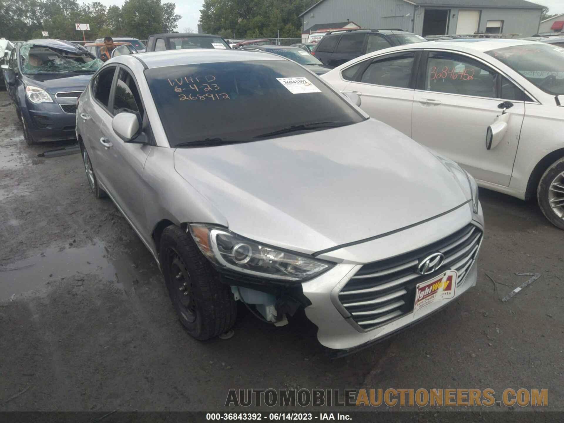 5NPD74LF8JH367897 HYUNDAI ELANTRA 2018