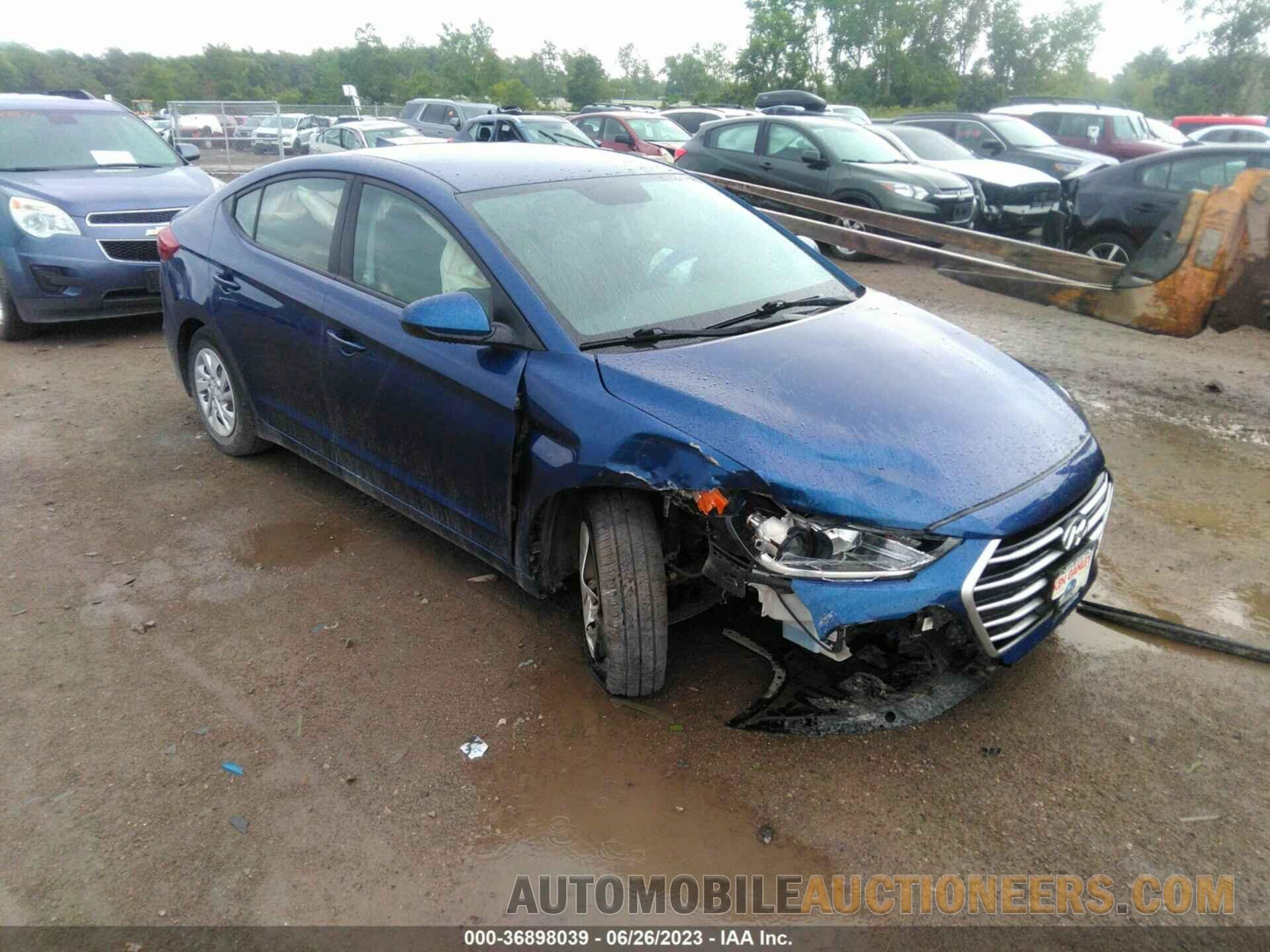 5NPD74LF8JH377670 HYUNDAI ELANTRA 2018