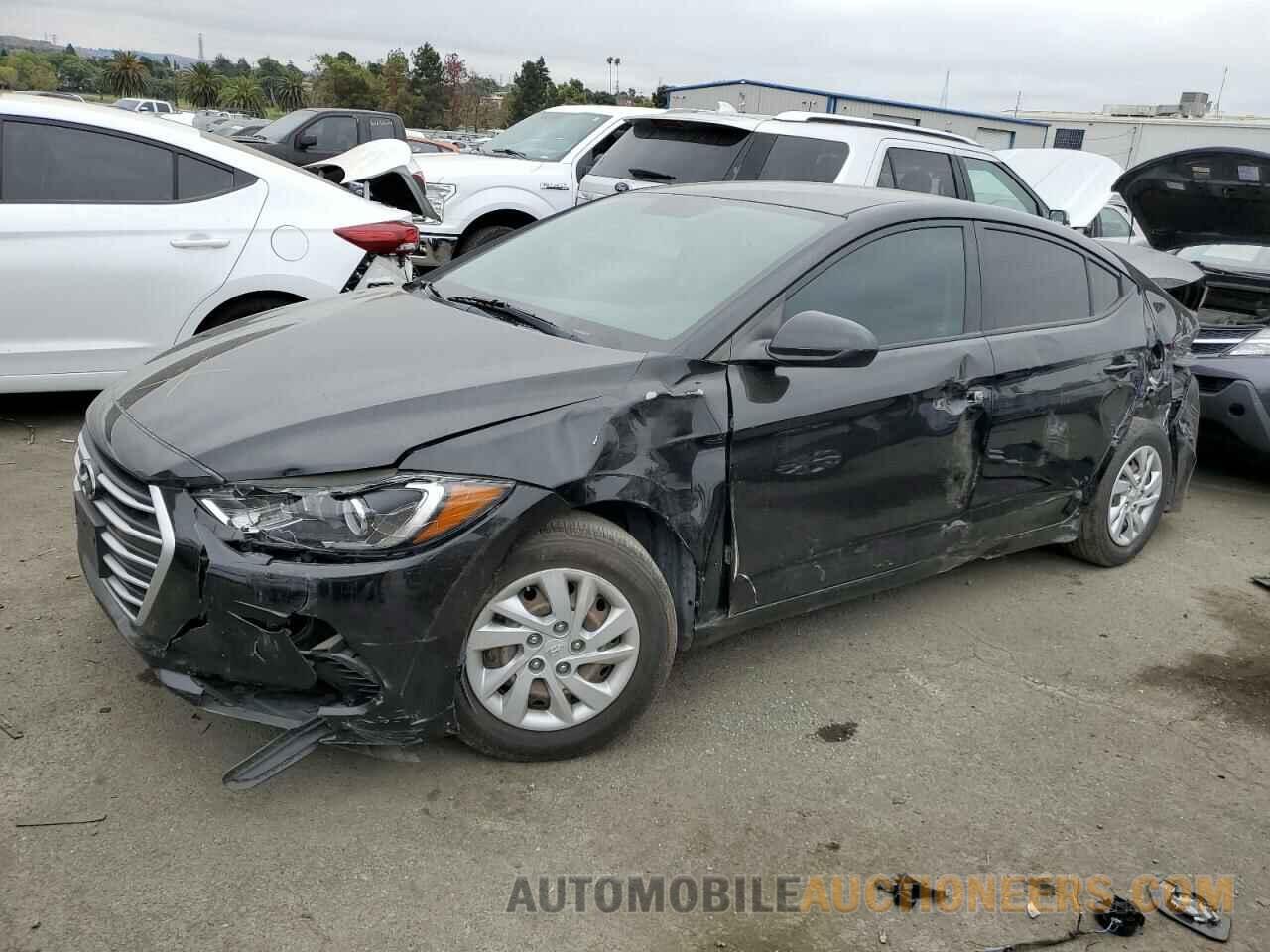 5NPD74LF8JH383307 HYUNDAI ELANTRA 2018