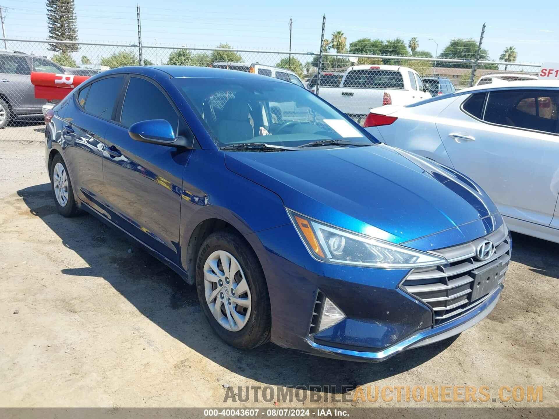 5NPD74LF8LH509796 HYUNDAI ELANTRA 2020