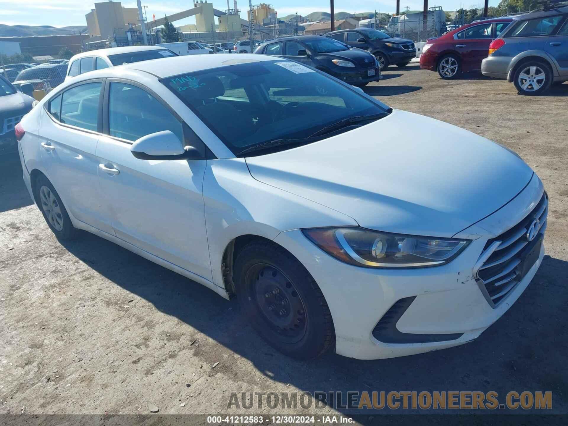 5NPD74LF9HH062788 HYUNDAI ELANTRA 2017