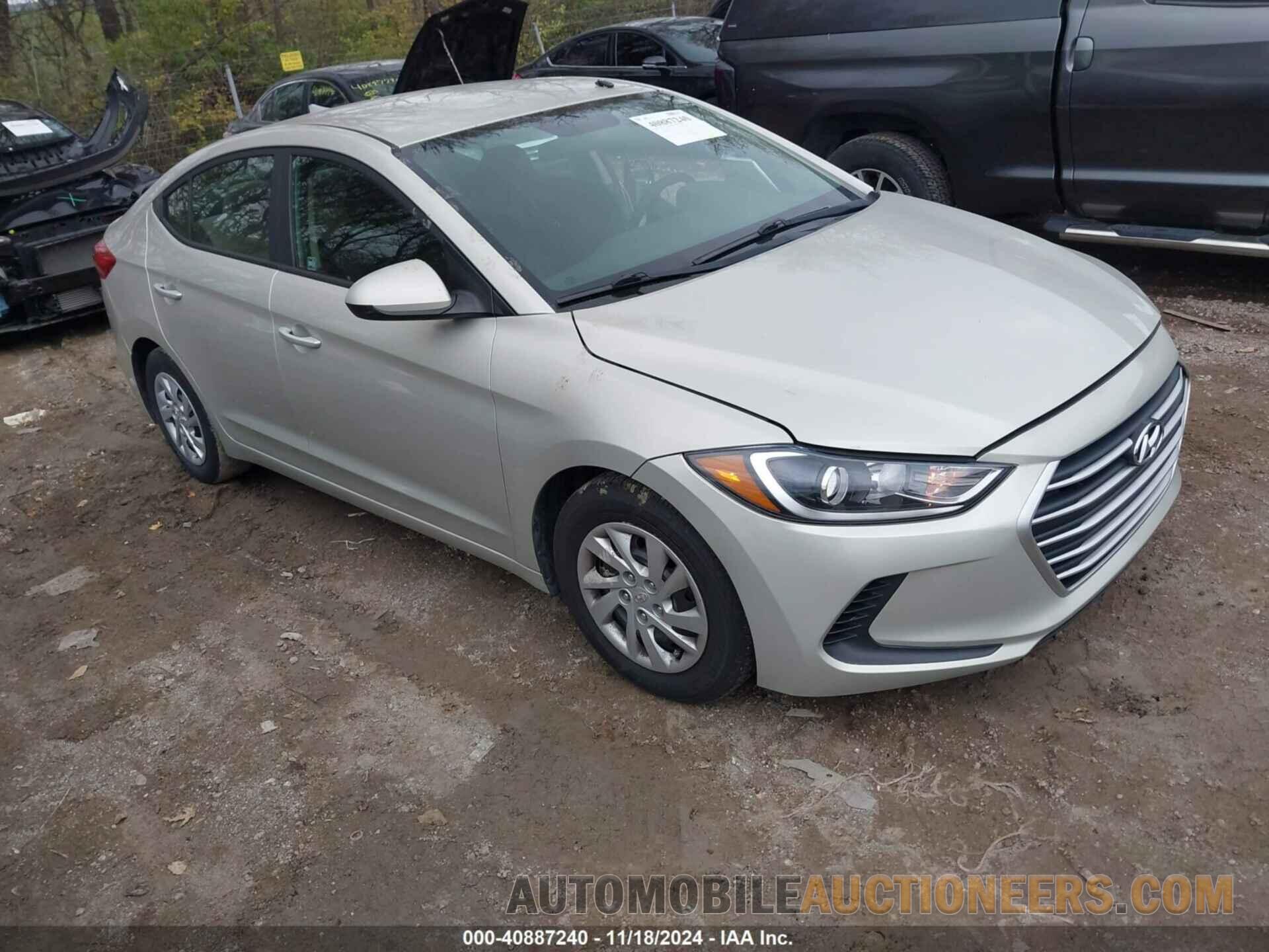 5NPD74LF9HH140650 HYUNDAI ELANTRA 2017