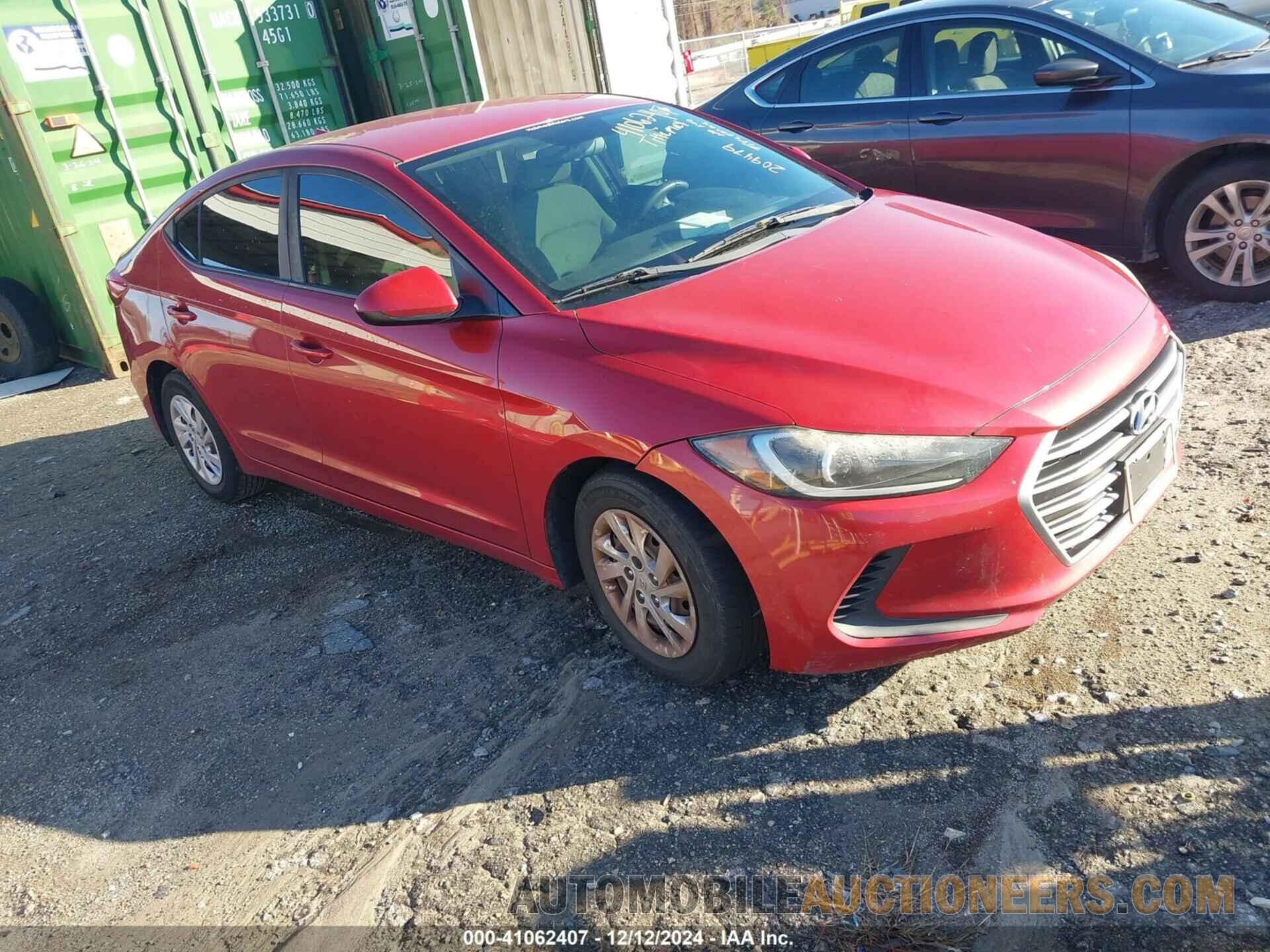 5NPD74LF9HH209479 HYUNDAI ELANTRA 2017