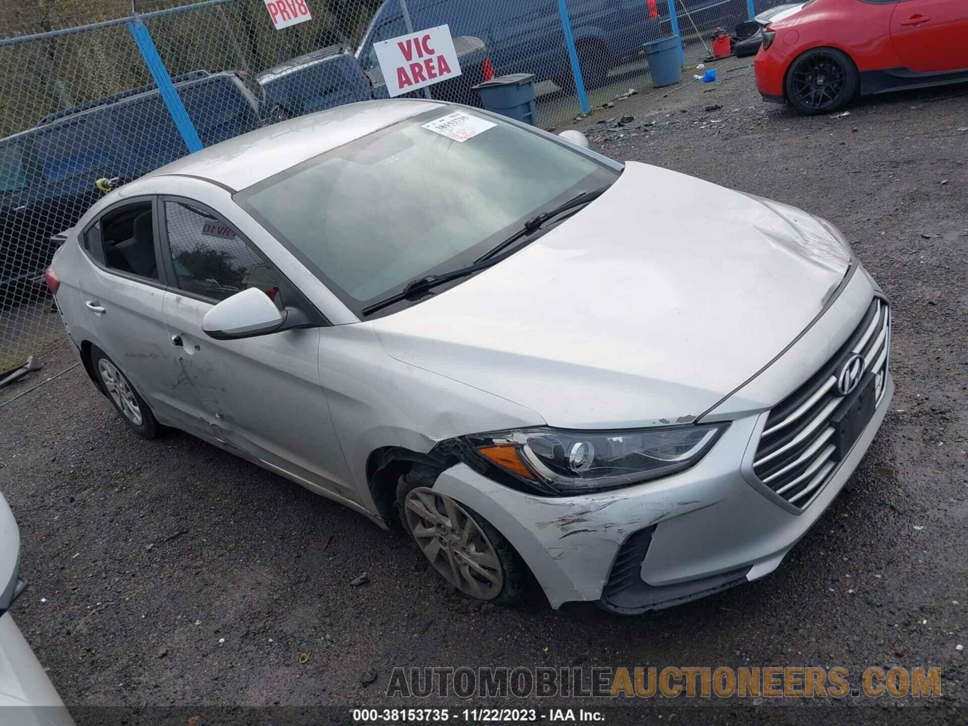 5NPD74LF9JH214784 HYUNDAI ELANTRA 2018