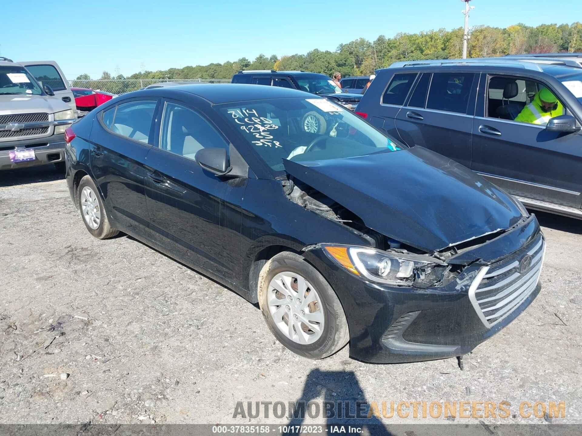 5NPD74LF9JH278114 HYUNDAI ELANTRA 2018