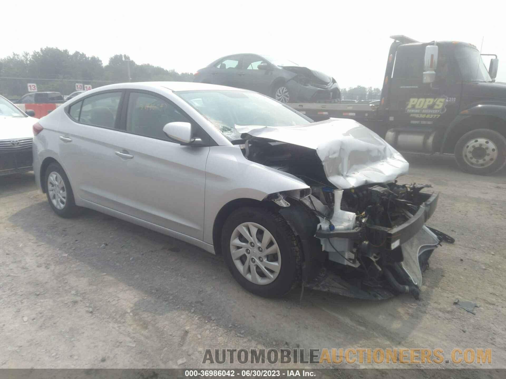 5NPD74LF9JH287945 HYUNDAI ELANTRA 2018