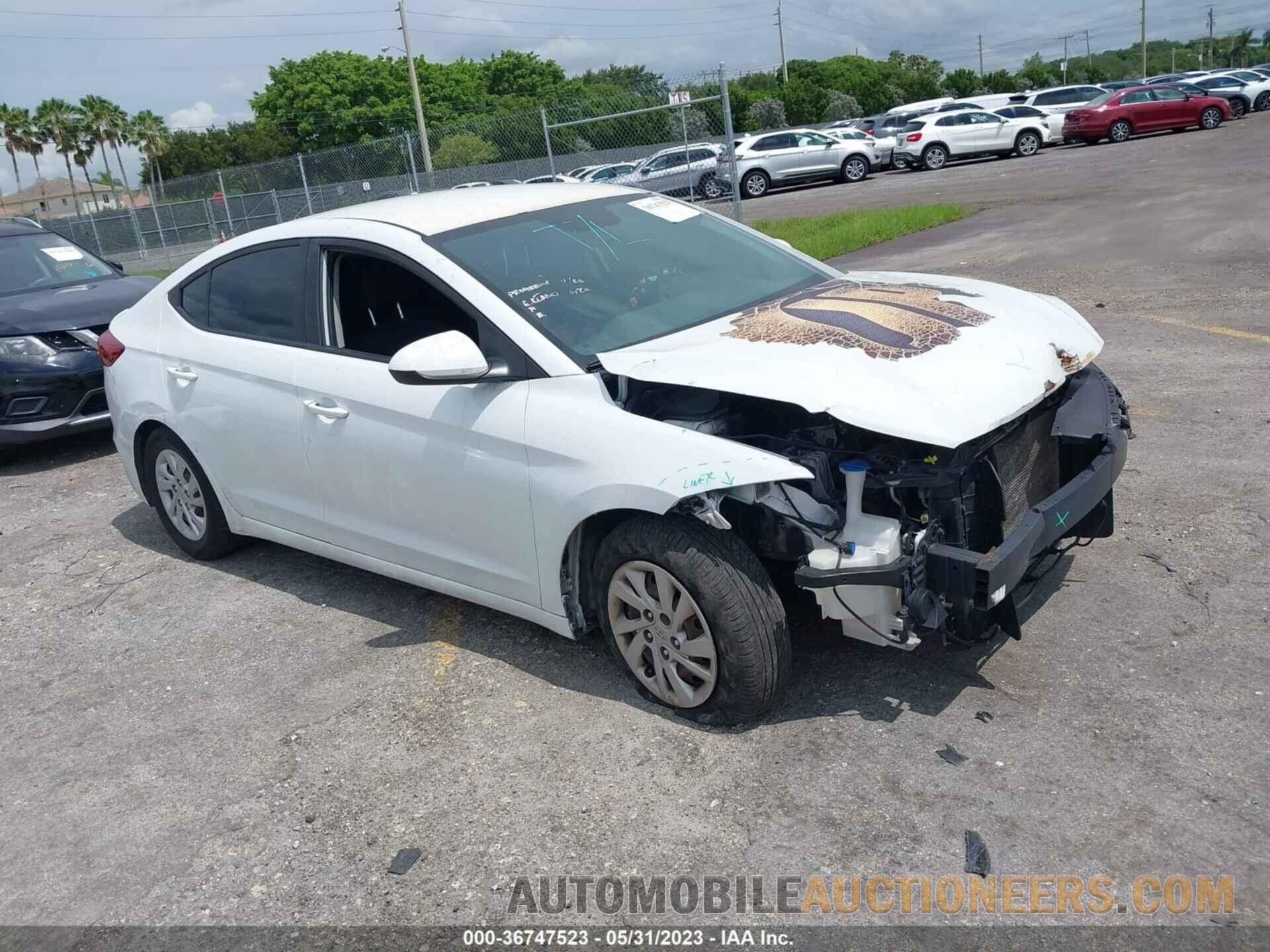 5NPD74LF9JH298248 HYUNDAI ELANTRA 2018