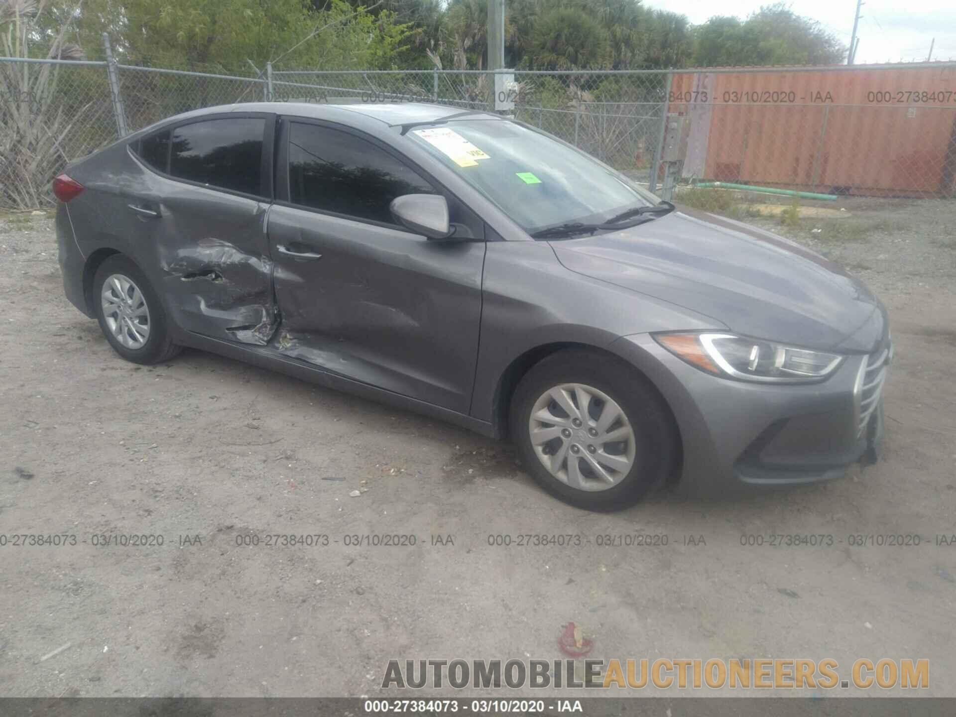 5NPD74LF9JH325562 HYUNDAI ELANTRA 2018