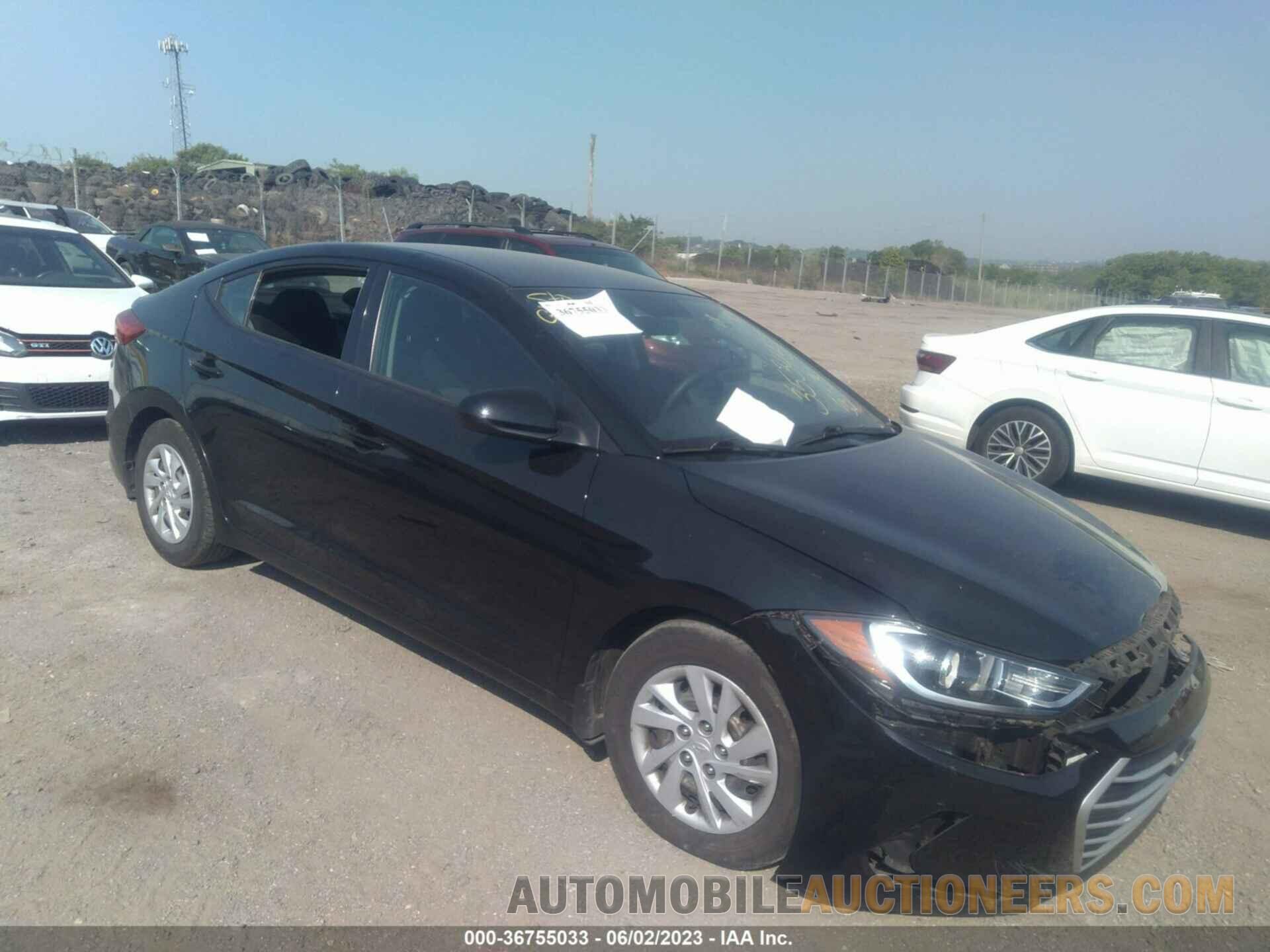 5NPD74LF9JH353457 HYUNDAI ELANTRA 2018