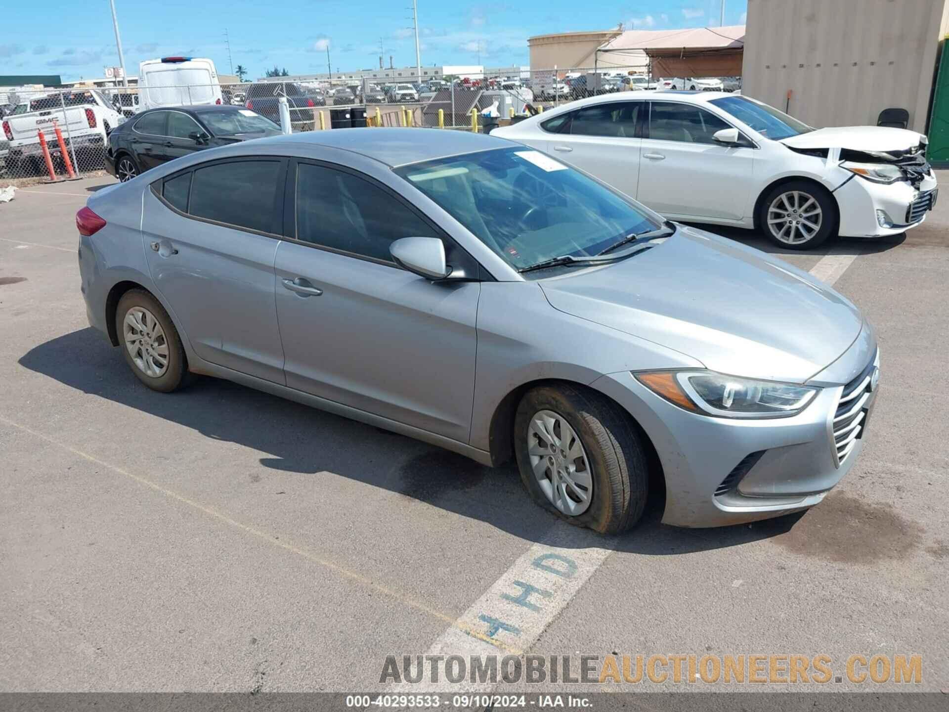 5NPD74LFXHH071225 HYUNDAI ELANTRA 2017