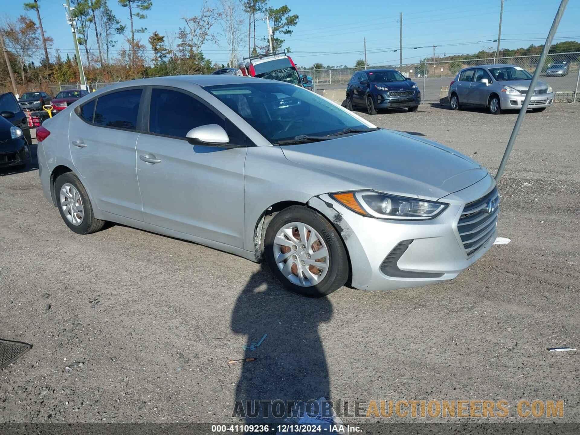 5NPD74LFXHH139636 HYUNDAI ELANTRA 2017