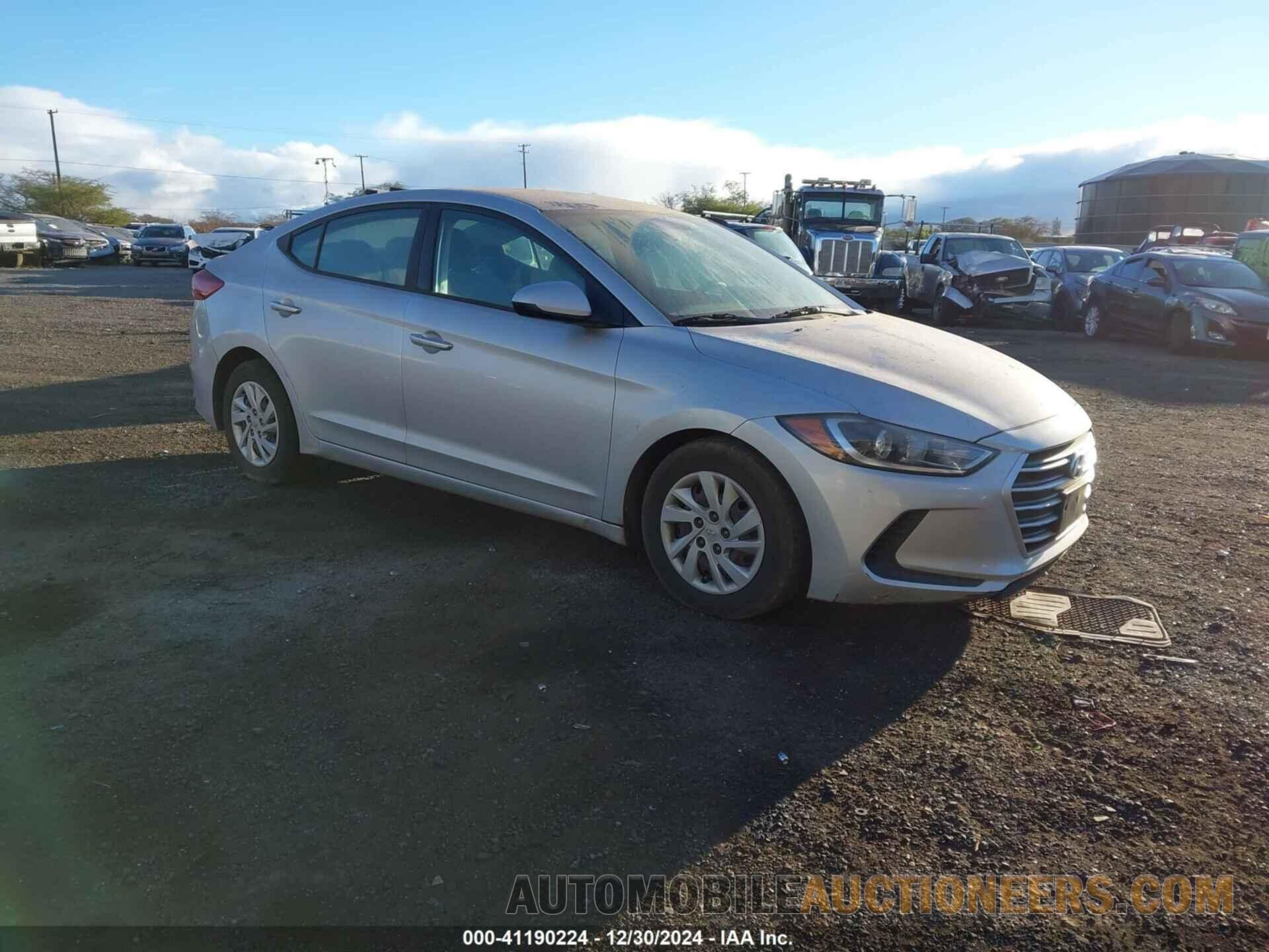 5NPD74LFXHH153679 HYUNDAI ELANTRA 2017