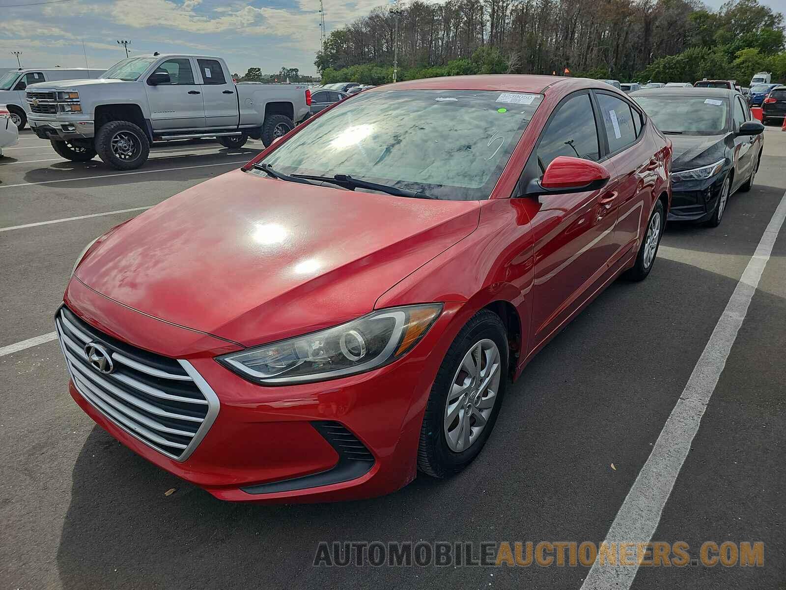 5NPD74LFXHH160096 Hyundai Elantra SE 2017