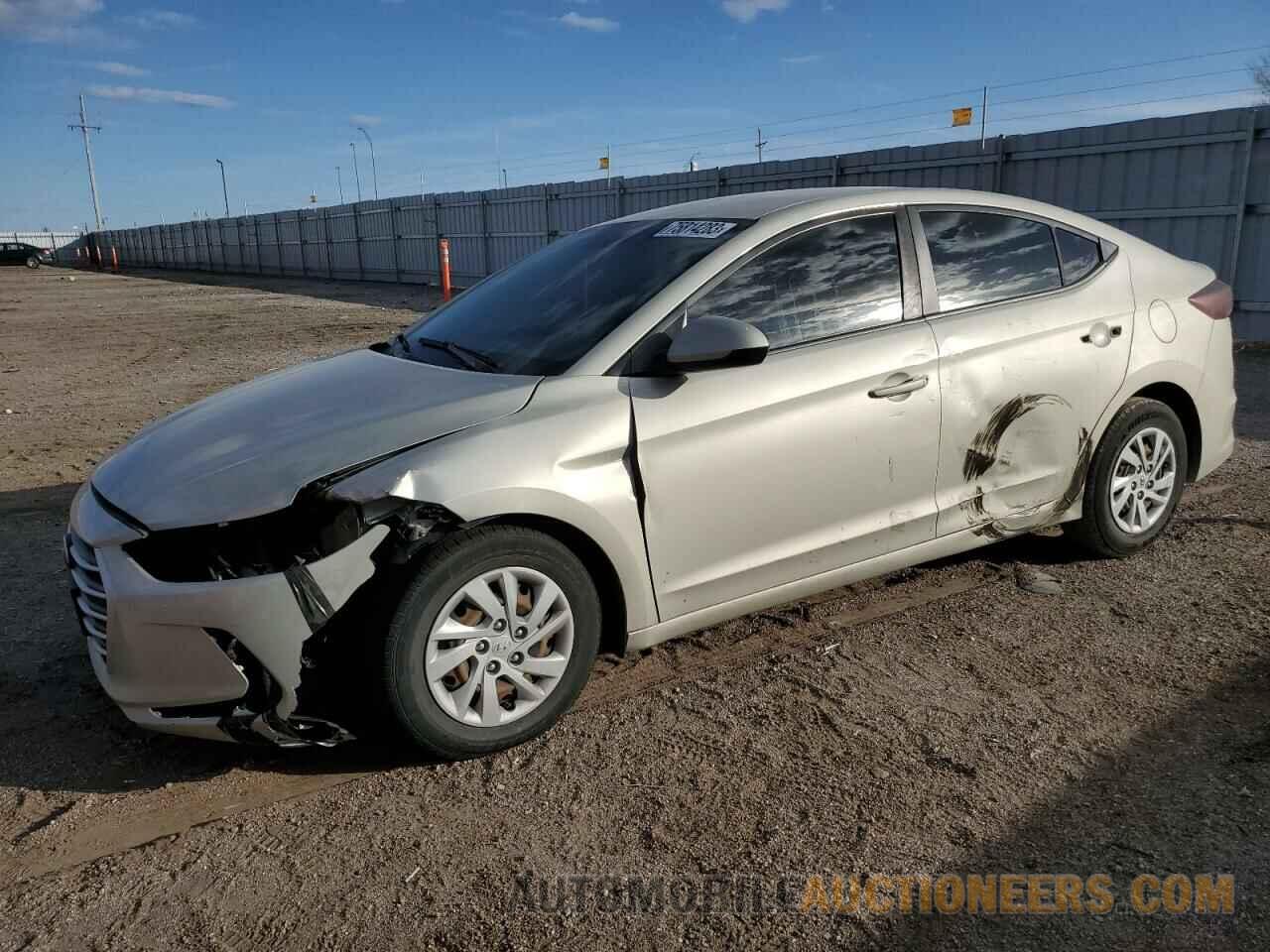 5NPD74LFXHH192093 HYUNDAI ELANTRA 2017