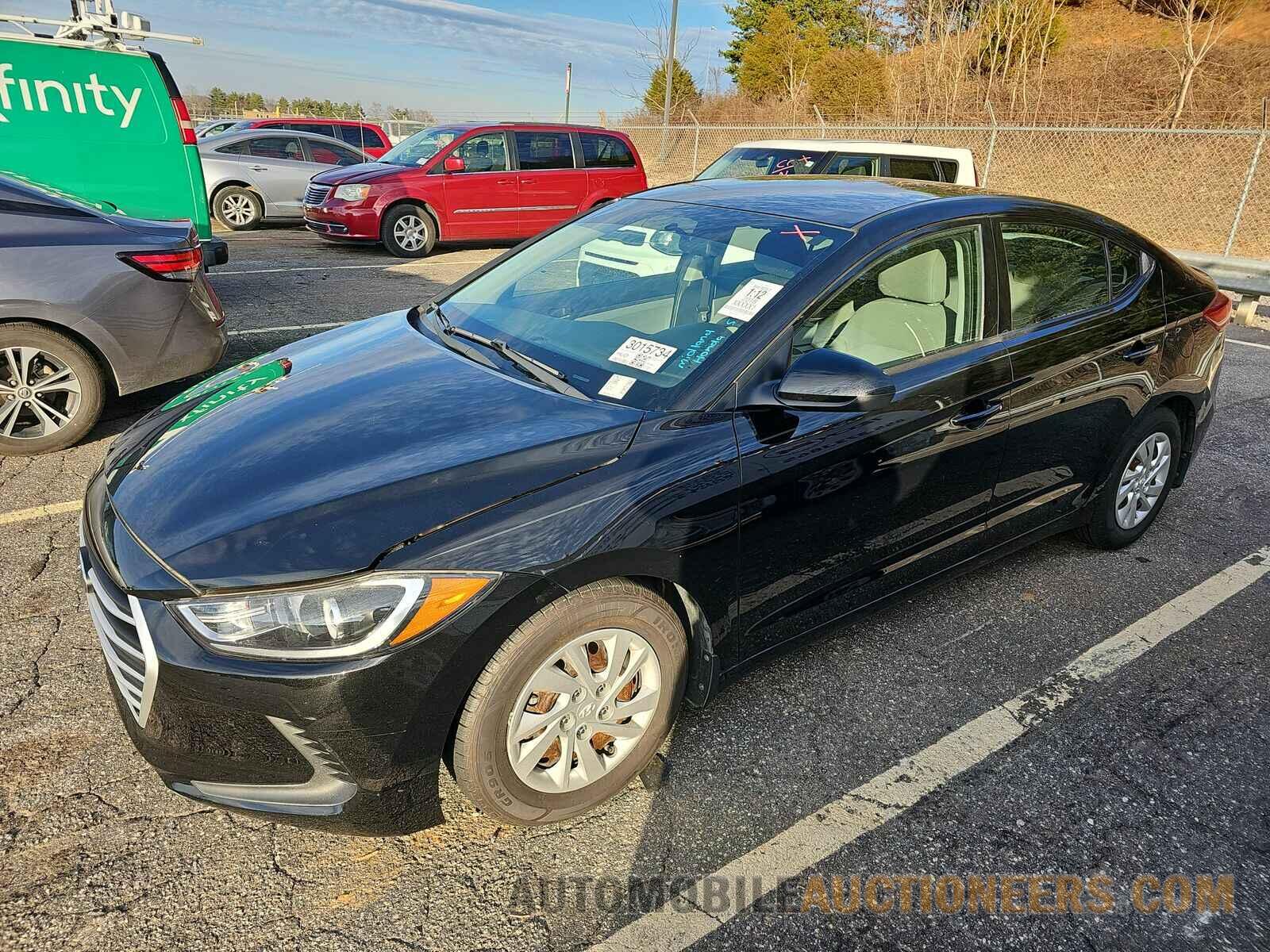 5NPD74LFXJH313646 Hyundai Elantra SE 2018