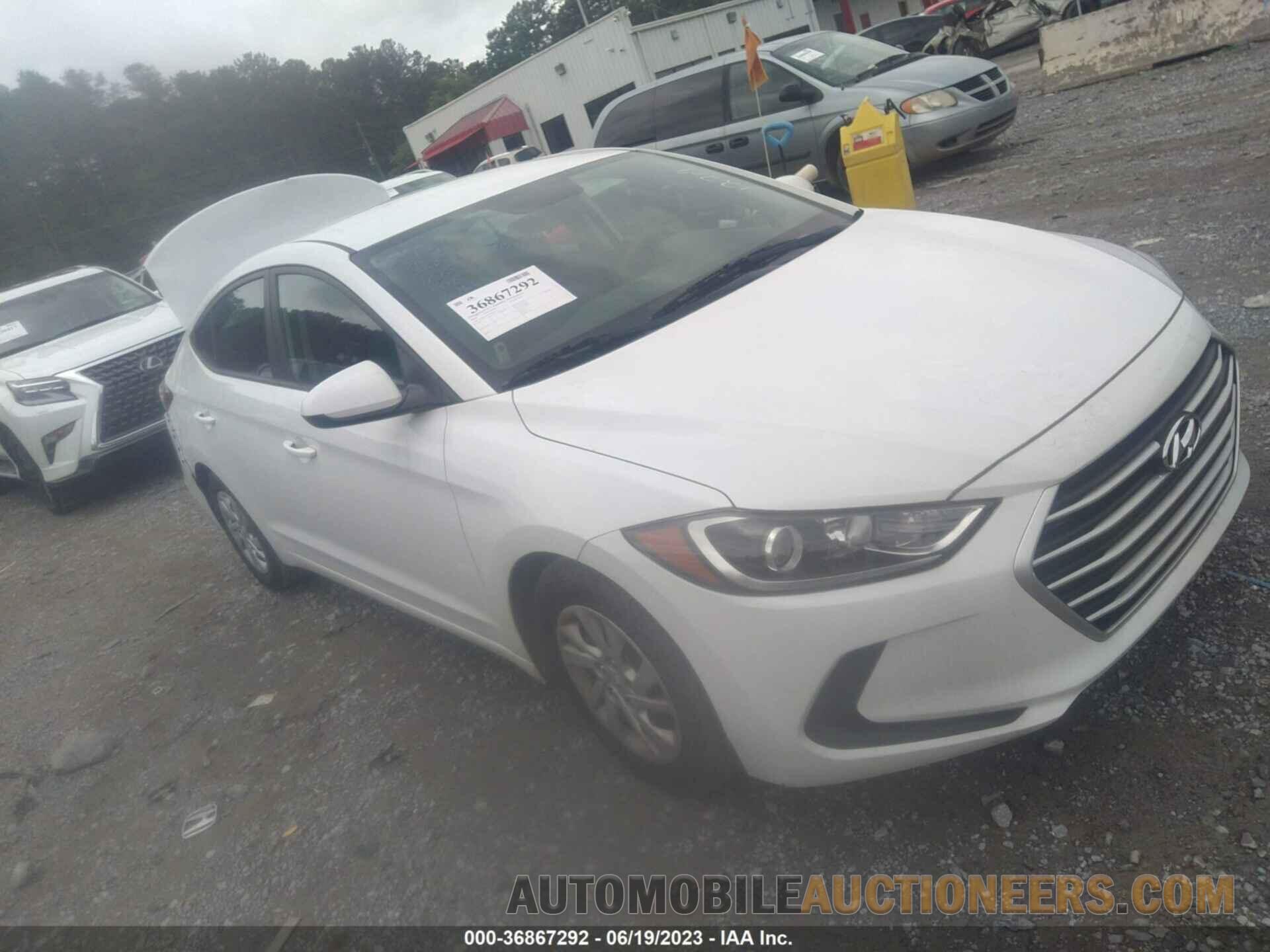 5NPD74LFXJH391215 HYUNDAI ELANTRA 2018