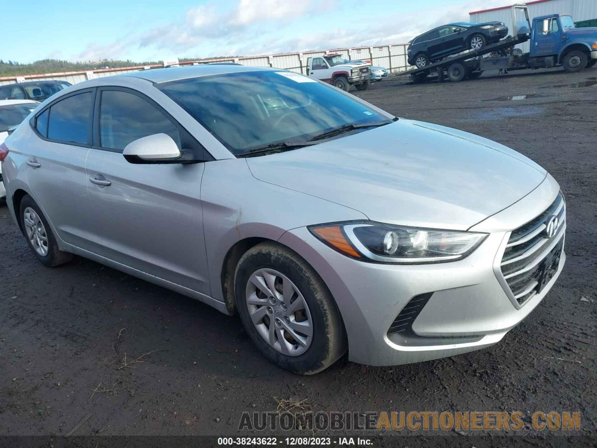 5NPD74LFXJH396124 HYUNDAI ELANTRA 2018