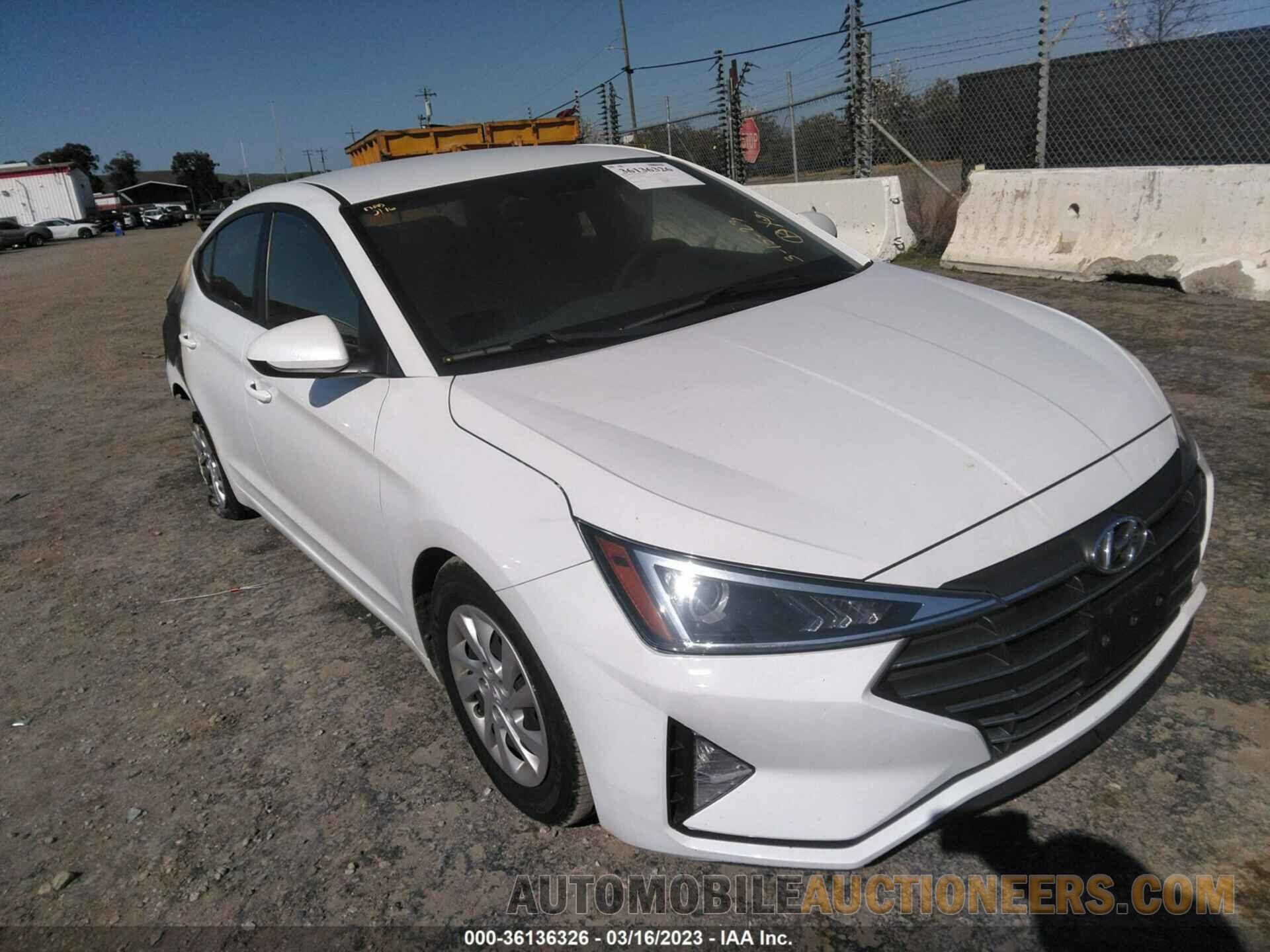 5NPD74LFXKH487993 HYUNDAI ELANTRA 2019