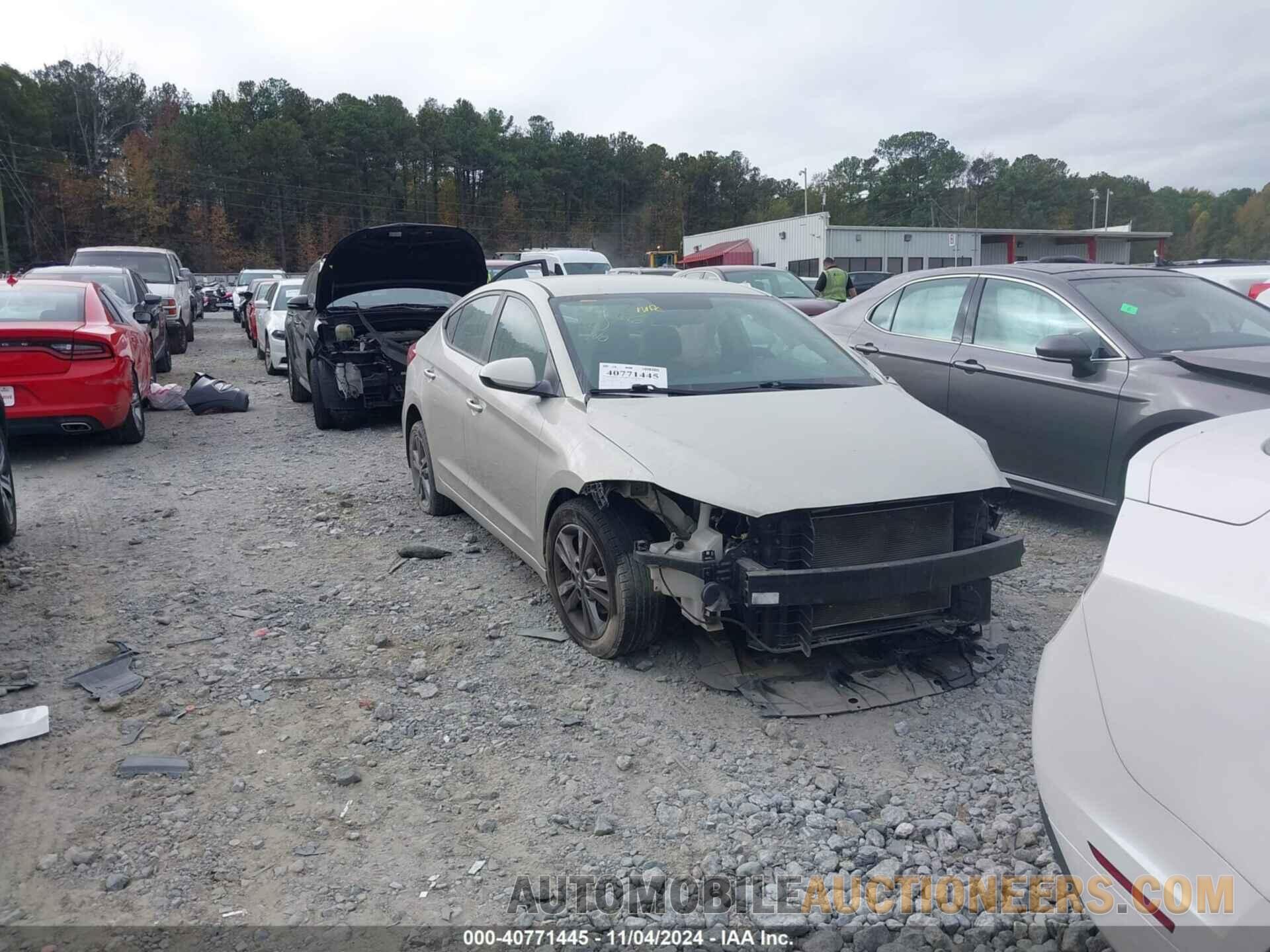 5NPD84LF0HH000886 HYUNDAI ELANTRA 2017