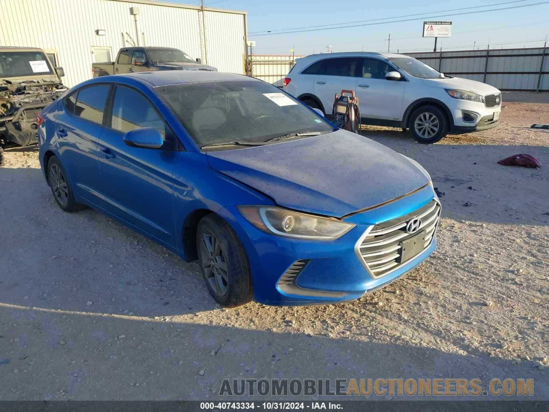 5NPD84LF0HH015310 HYUNDAI ELANTRA 2017