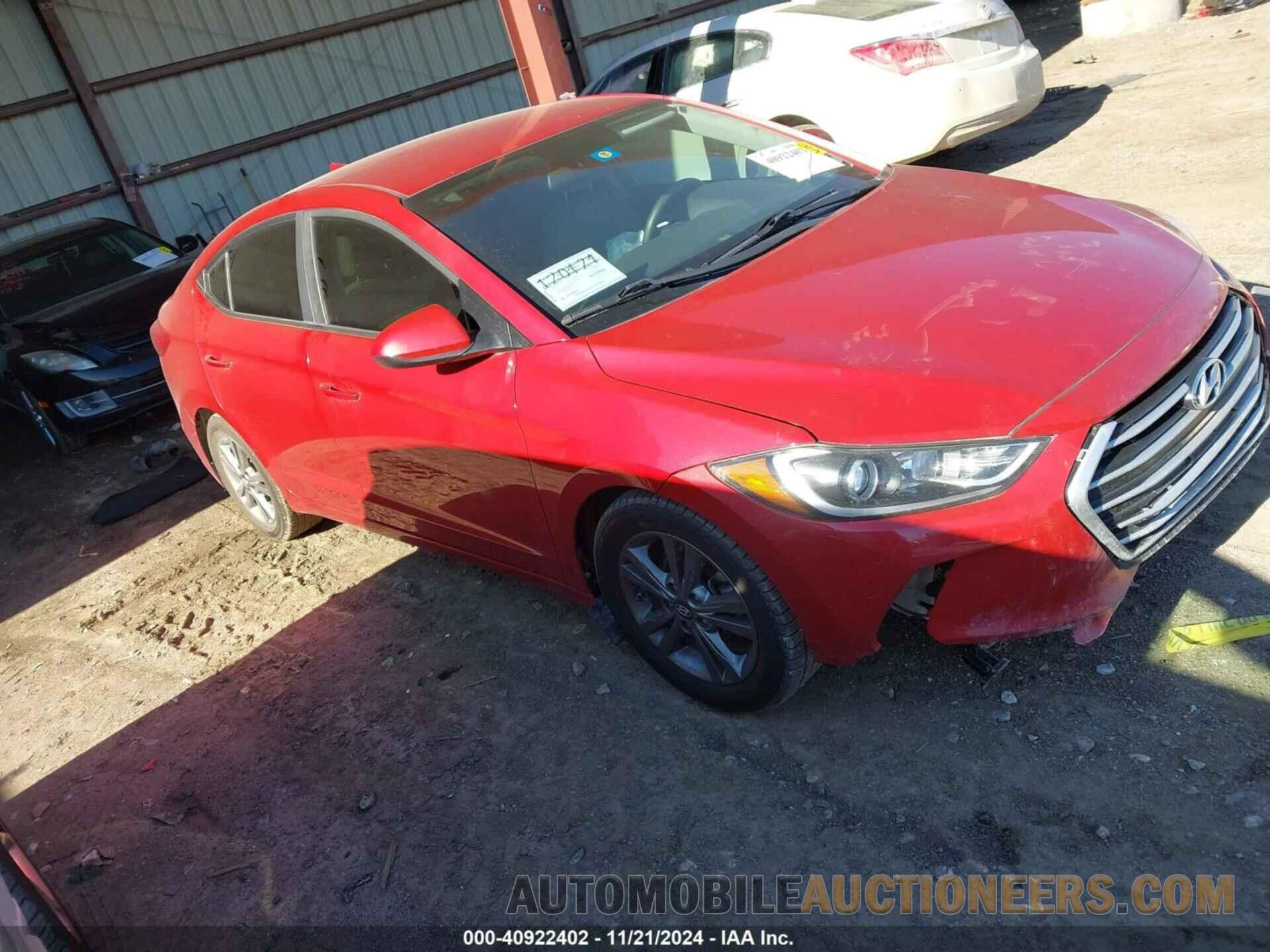 5NPD84LF0HH017171 HYUNDAI ELANTRA 2017