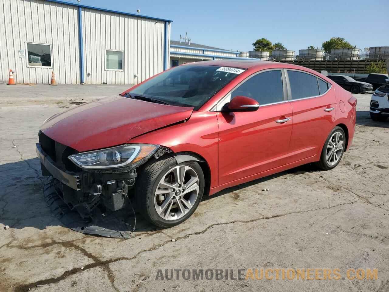 5NPD84LF0HH098074 HYUNDAI ELANTRA 2017