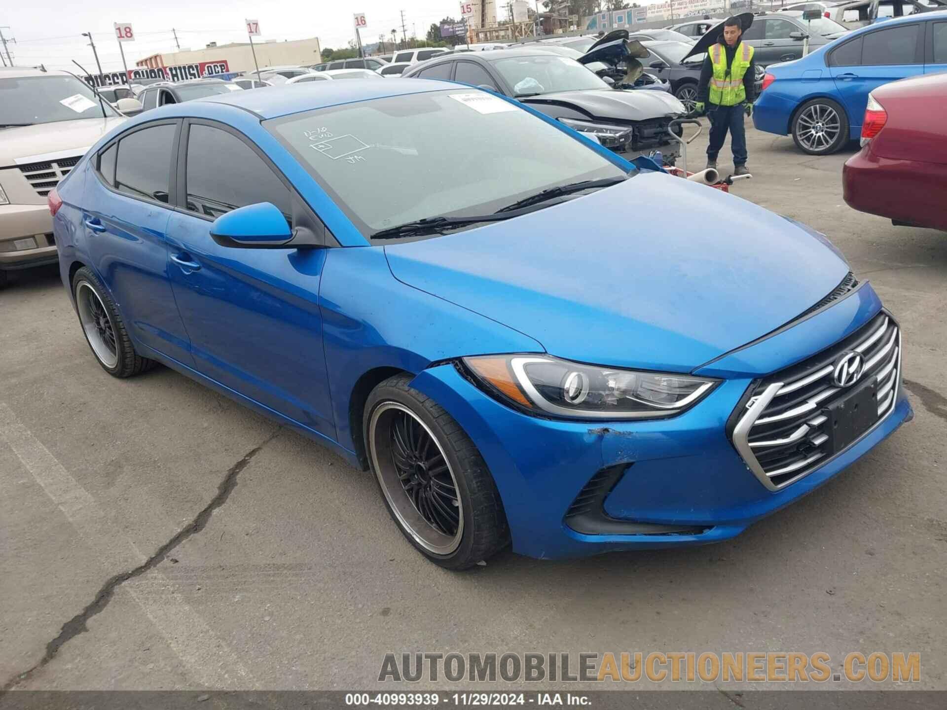 5NPD84LF0HH160248 HYUNDAI ELANTRA 2017